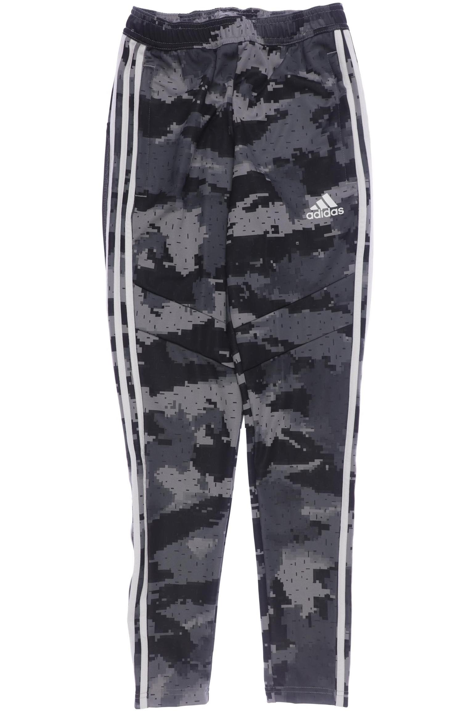 

adidas Damen Stoffhose, grau, Gr. 0