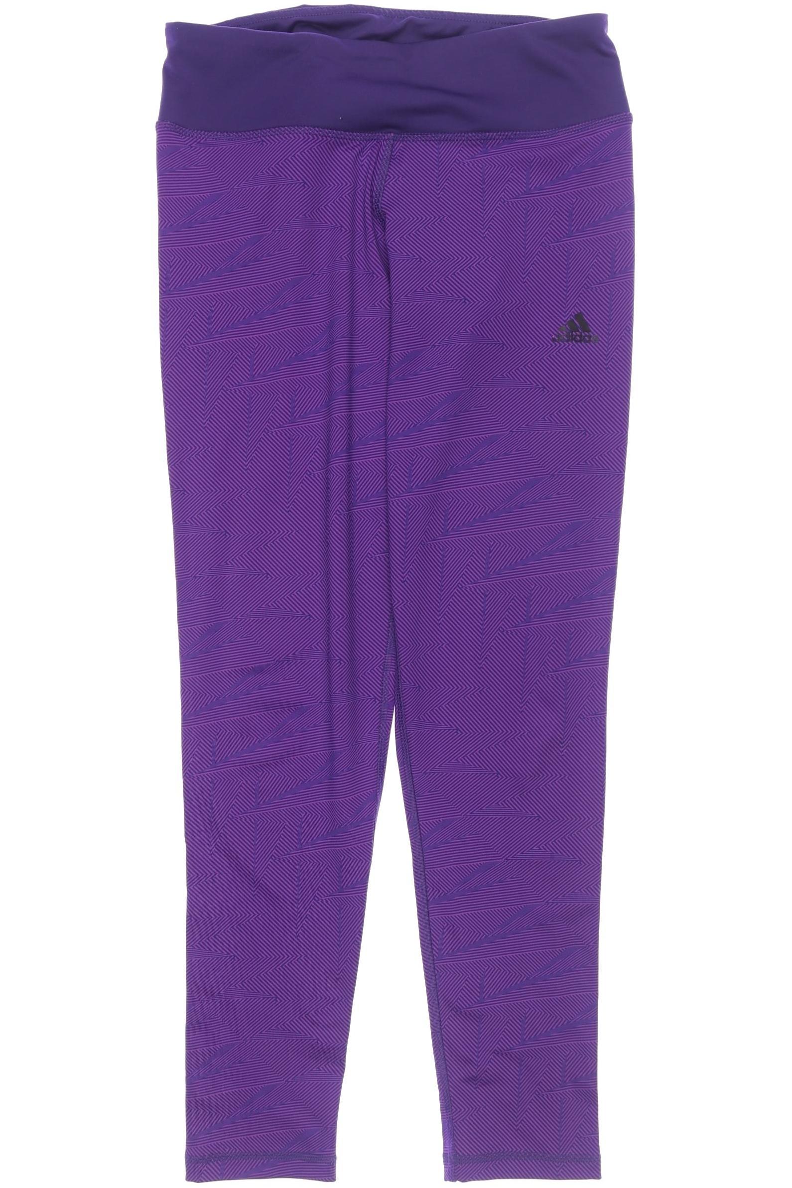 

adidas Damen Stoffhose, flieder, Gr. 0