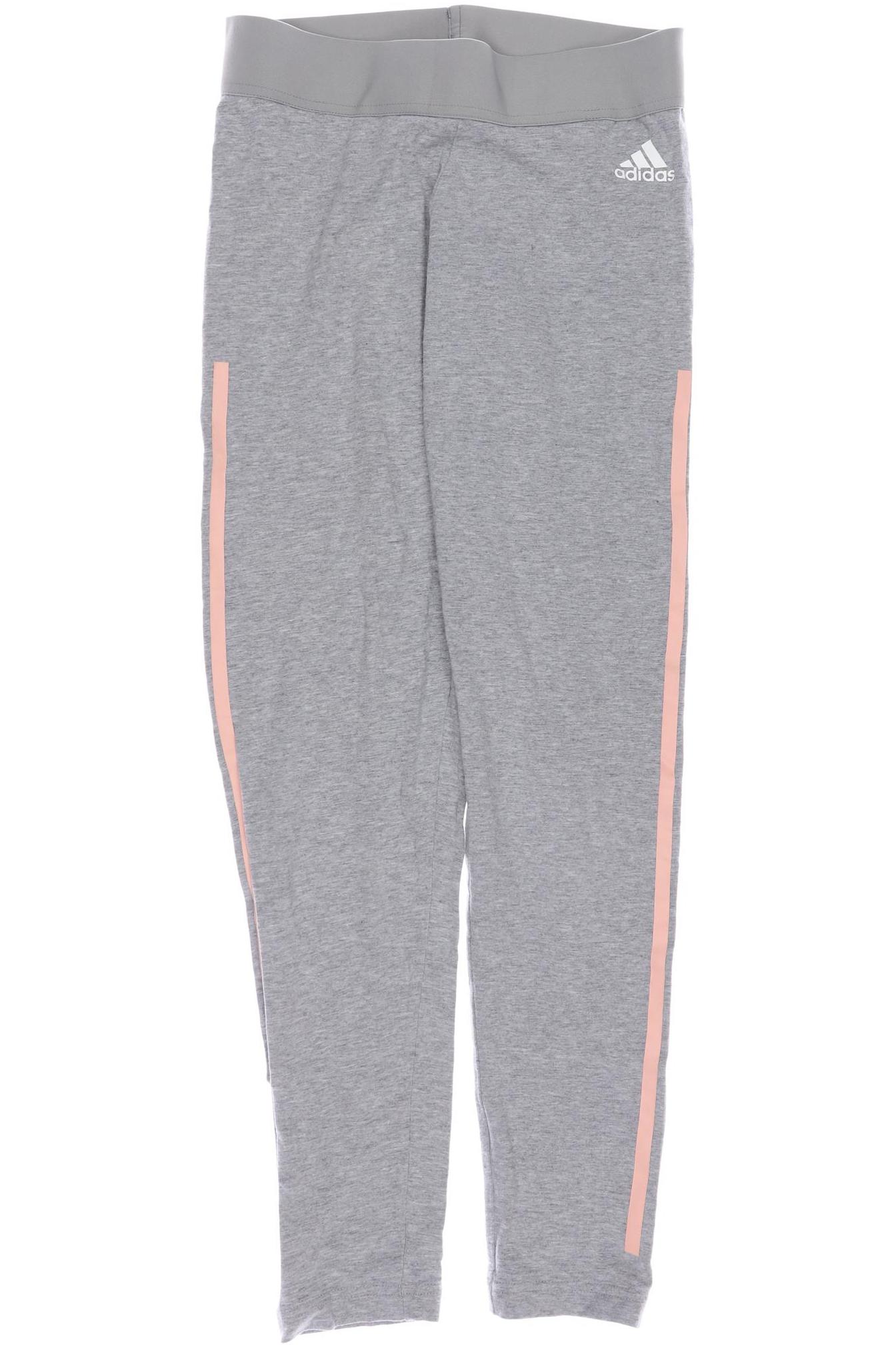 

adidas Damen Stoffhose, grau, Gr. 0