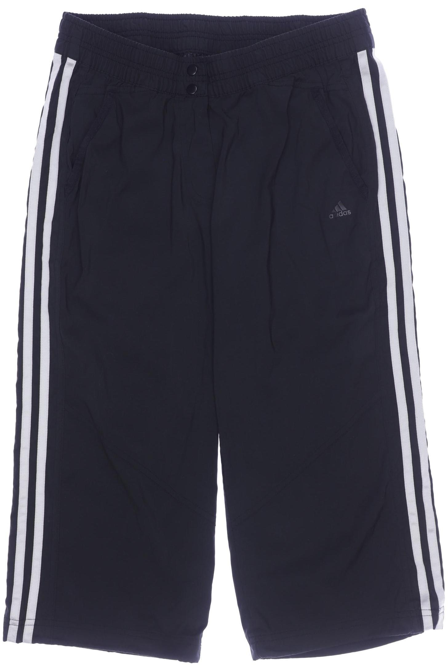 

adidas Damen Stoffhose, schwarz, Gr. 38