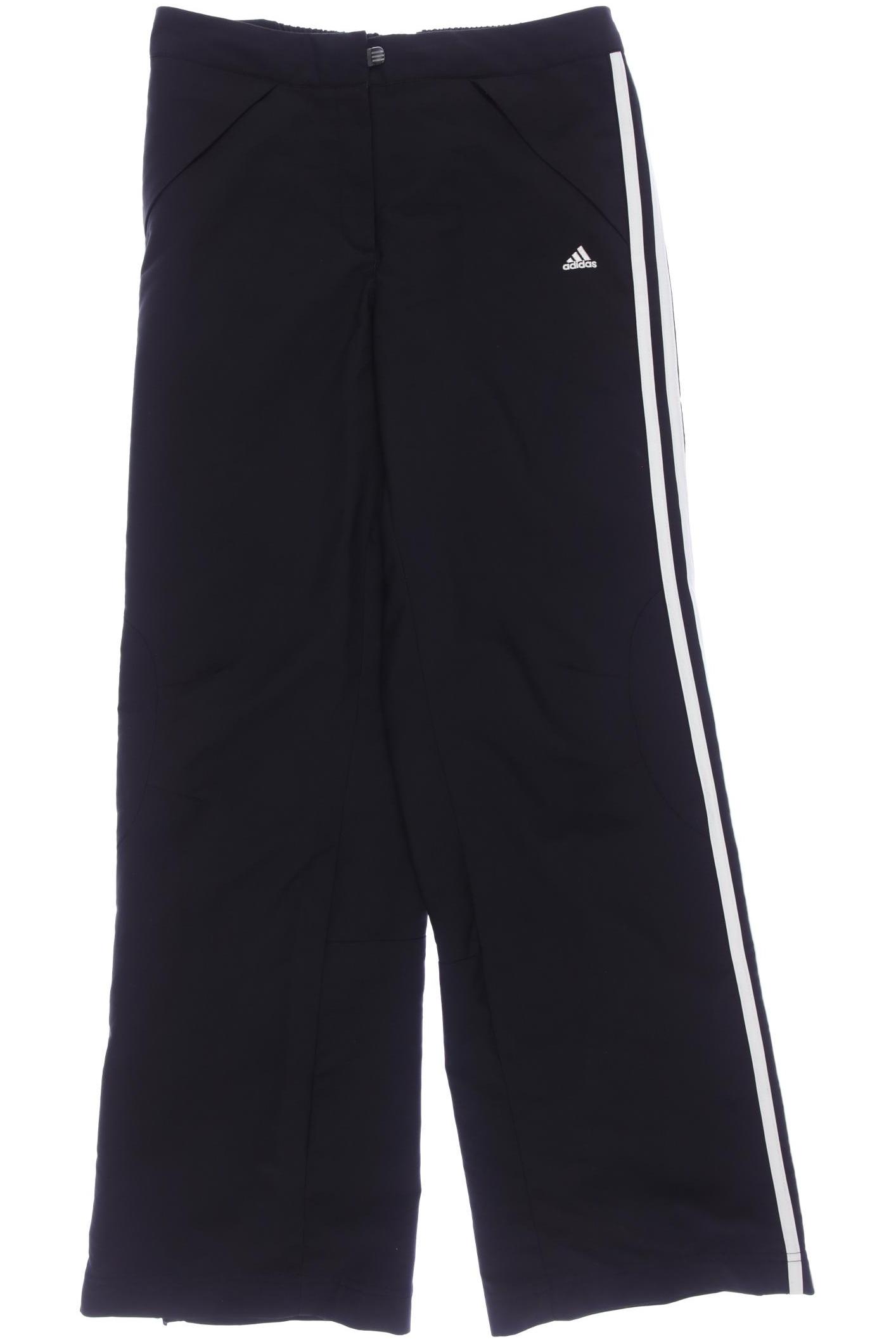 

adidas Damen Stoffhose, schwarz, Gr. 36