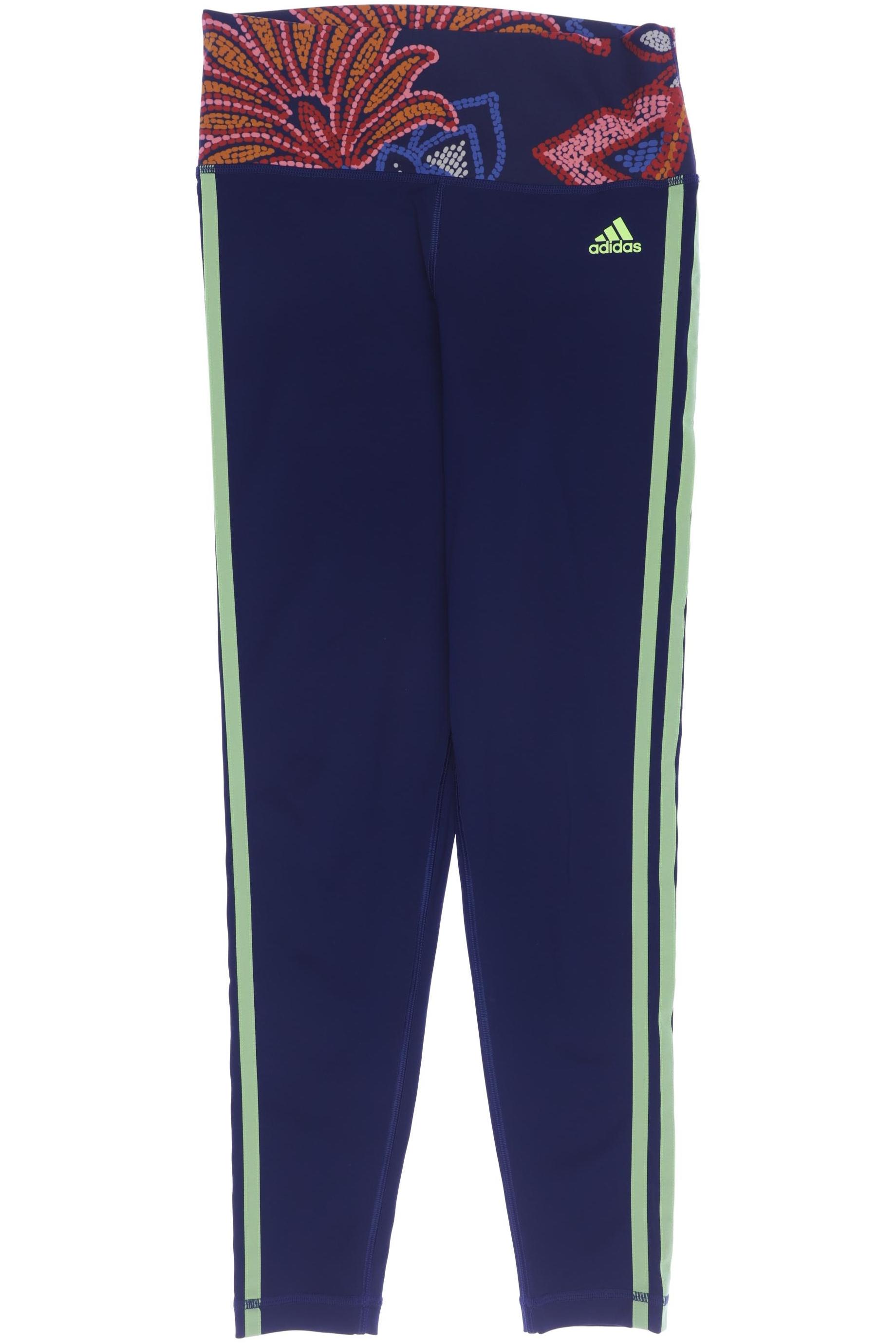 

adidas Damen Stoffhose, blau, Gr. 0