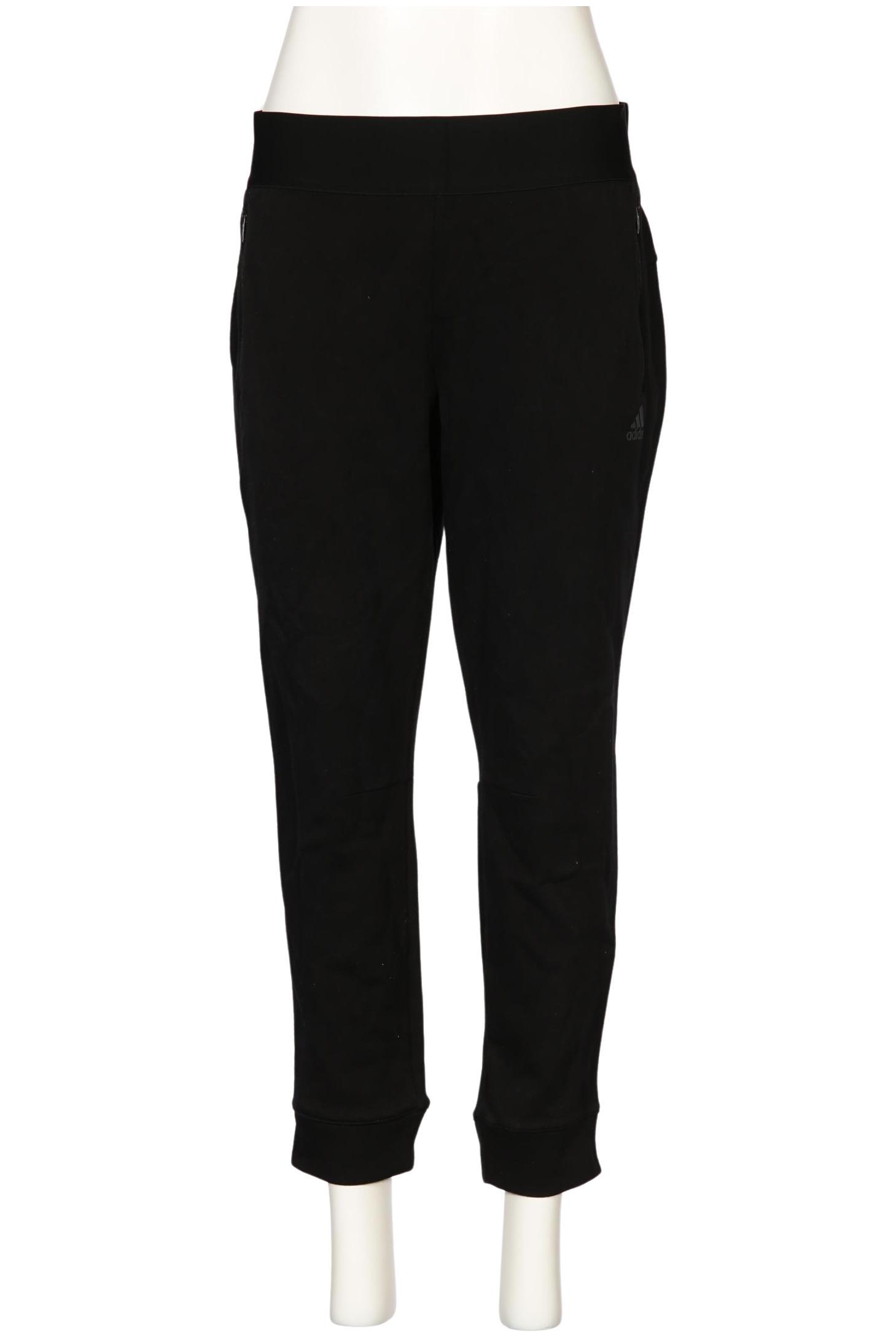 

adidas Damen Stoffhose, schwarz, Gr. 0