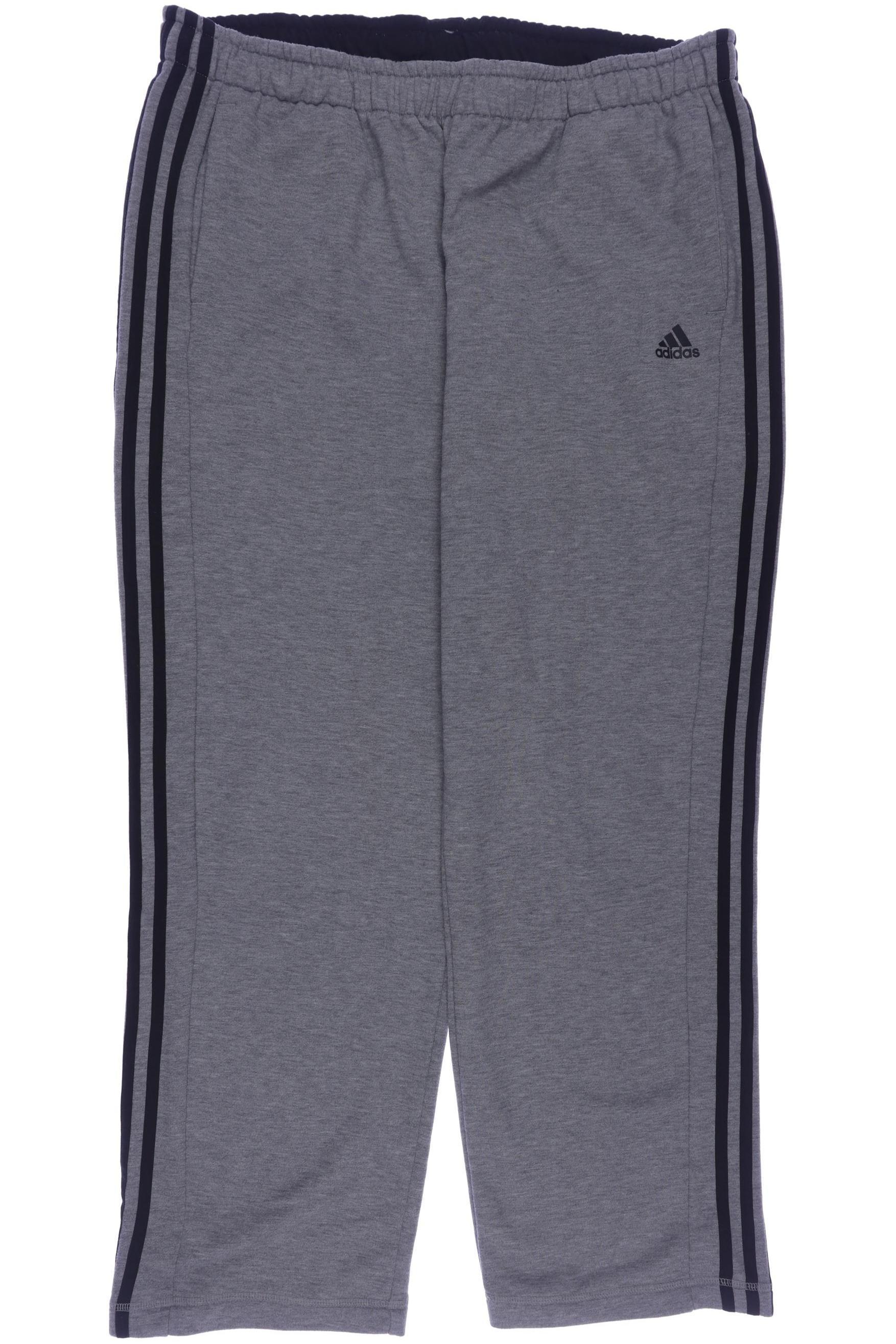

adidas Damen Stoffhose, grau, Gr. 0