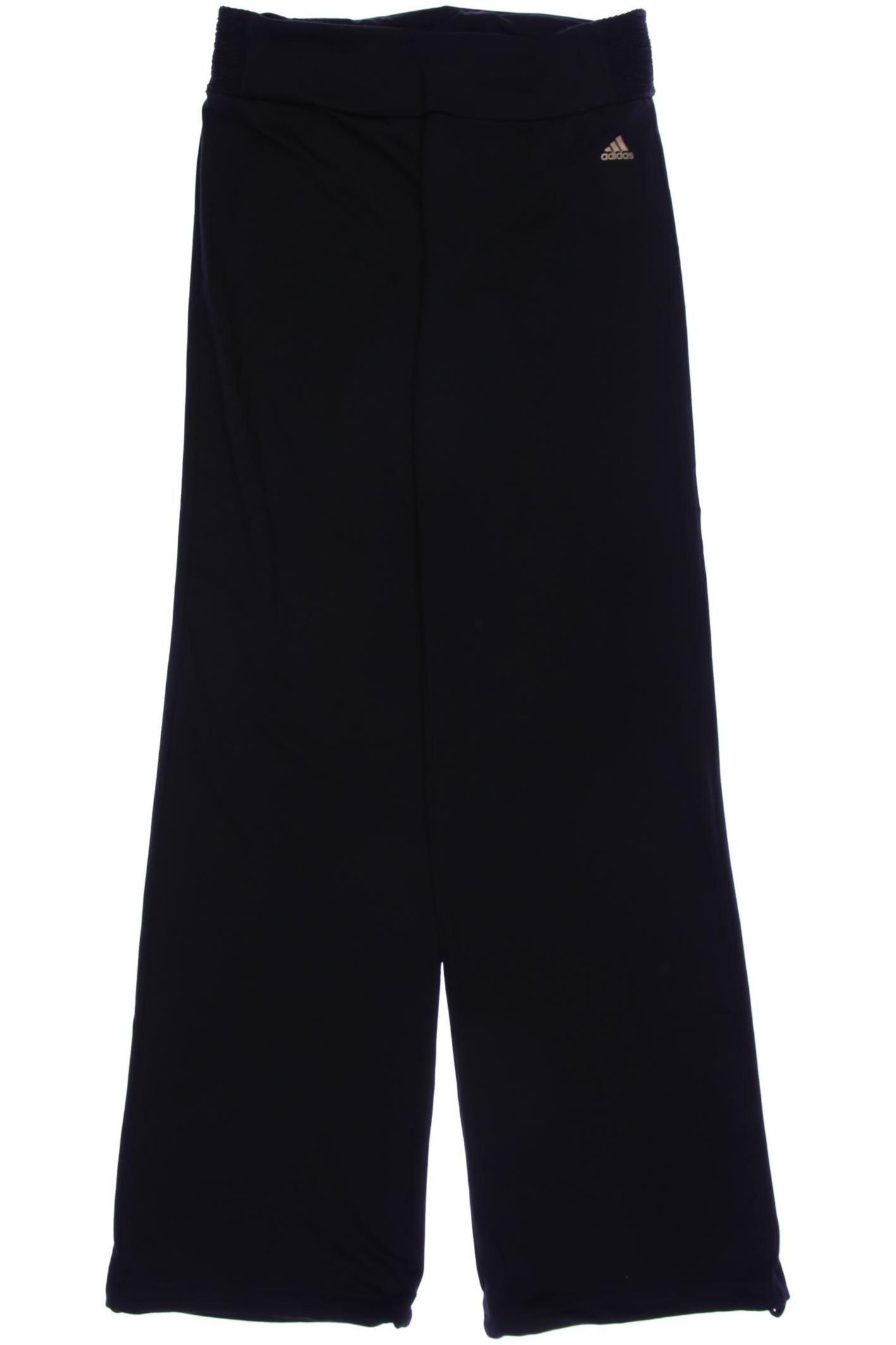 

adidas Damen Stoffhose, schwarz, Gr. 0