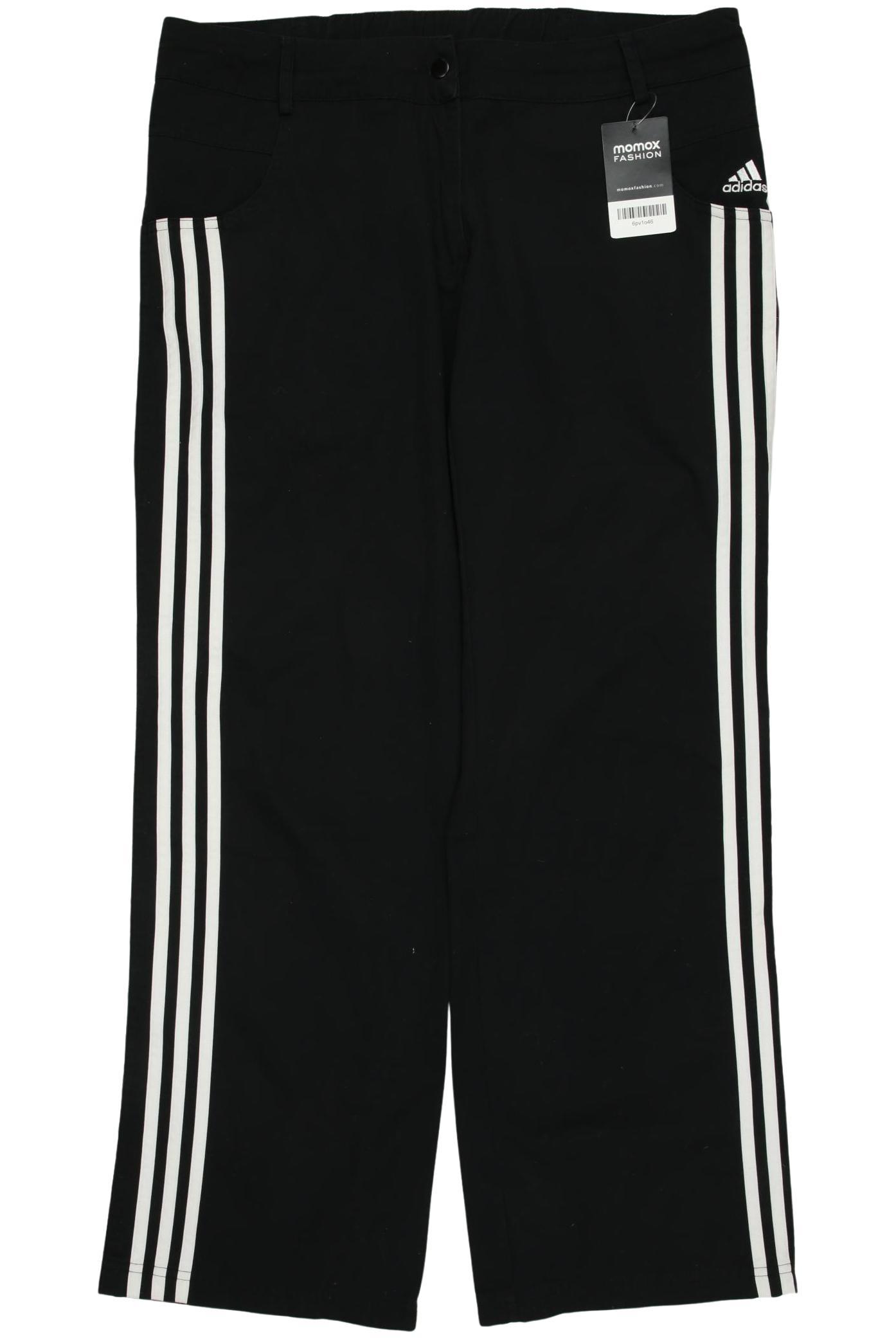 

adidas Damen Stoffhose, schwarz, Gr. 34