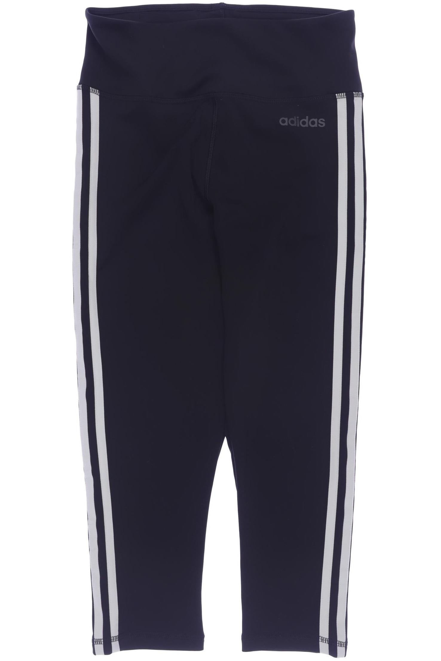 

adidas Damen Stoffhose, schwarz, Gr. 0
