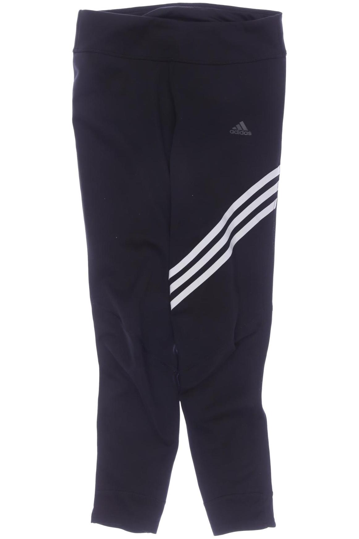 

adidas Damen Stoffhose, schwarz, Gr. 0