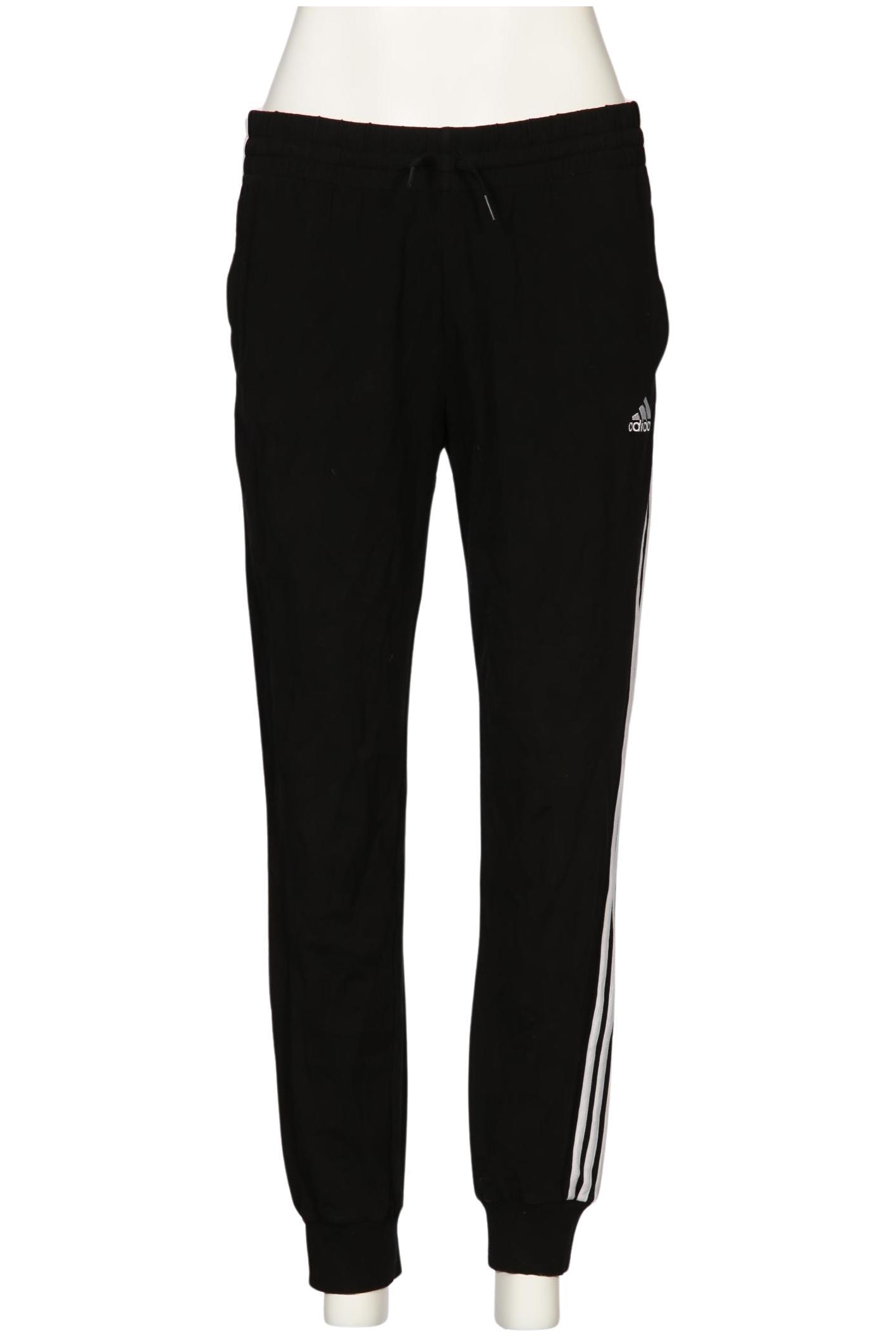 

adidas Damen Stoffhose, schwarz, Gr. 0