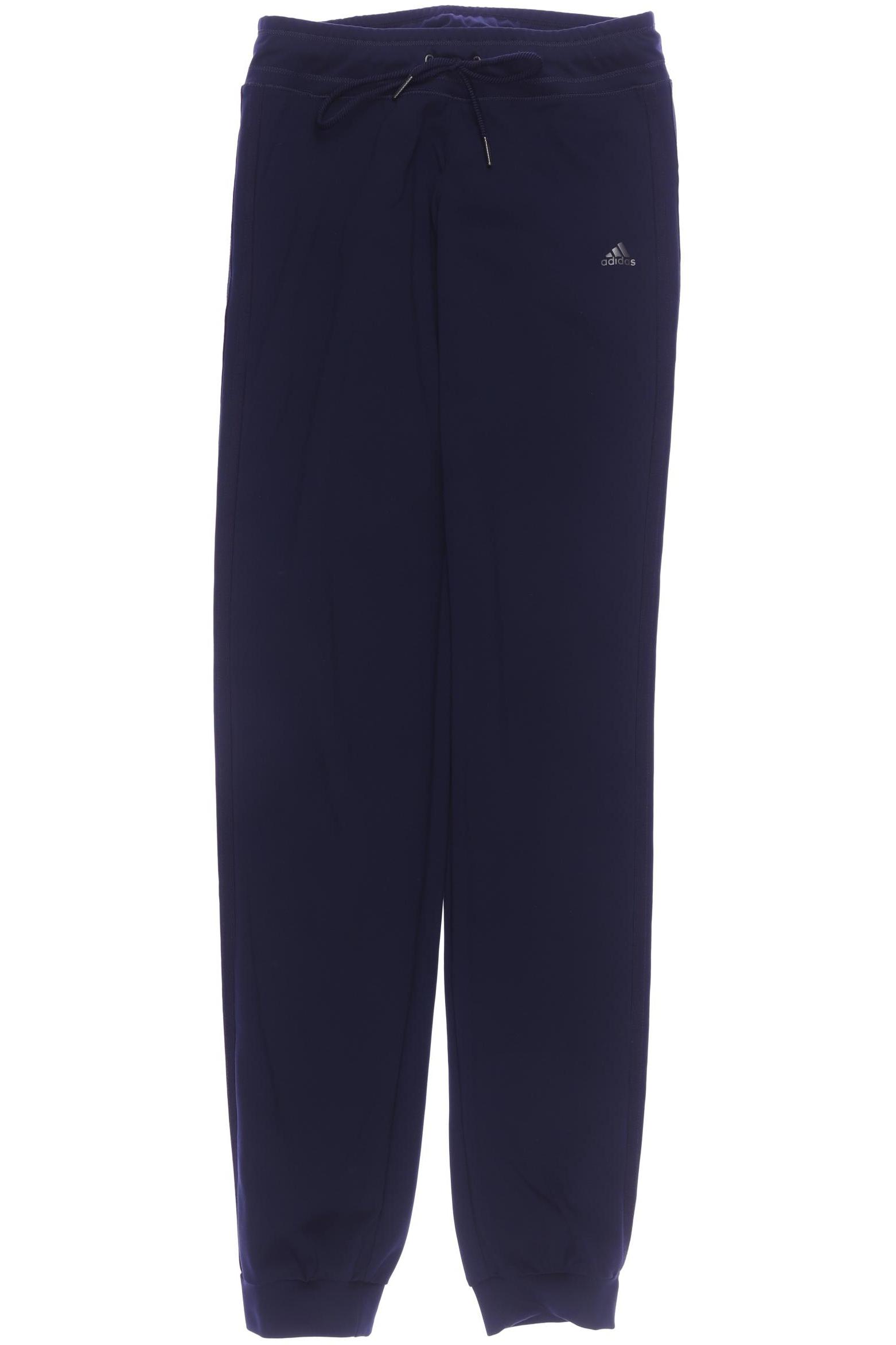 

adidas Damen Stoffhose, marineblau, Gr. 0