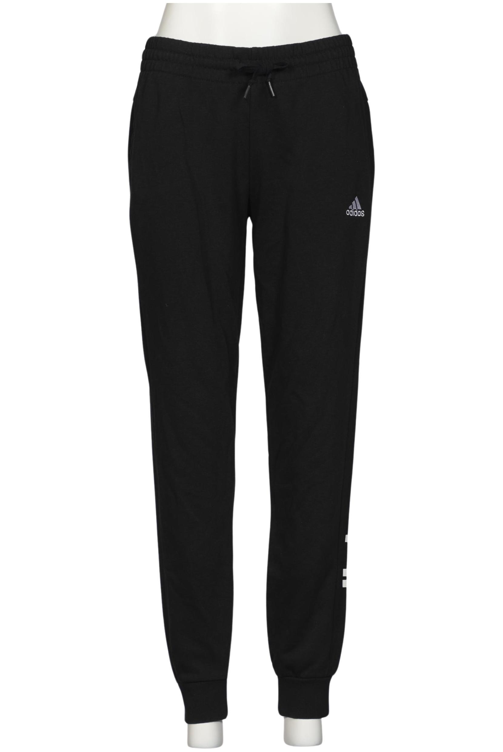 

adidas Damen Stoffhose, schwarz, Gr. 0