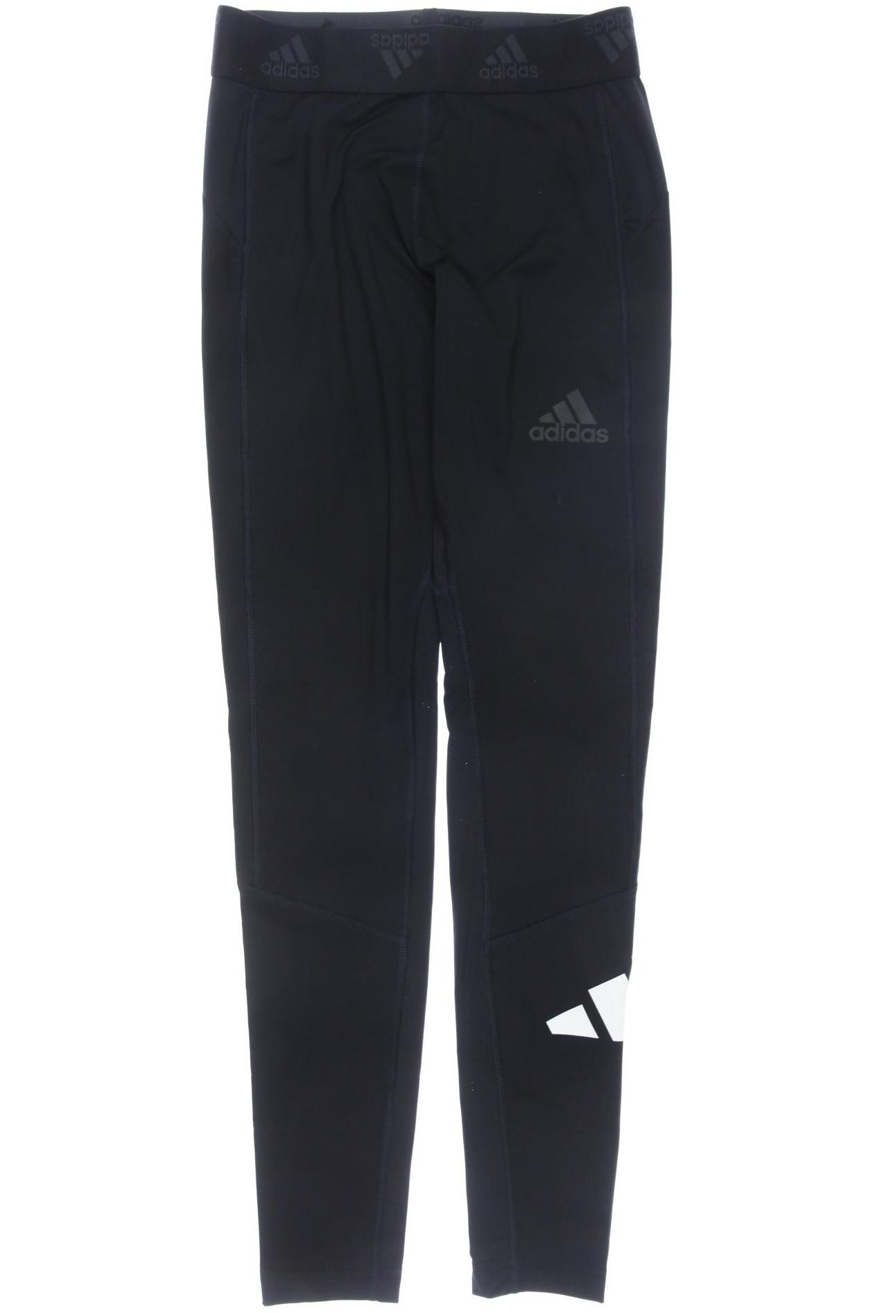 

adidas Damen Stoffhose, schwarz, Gr. 0