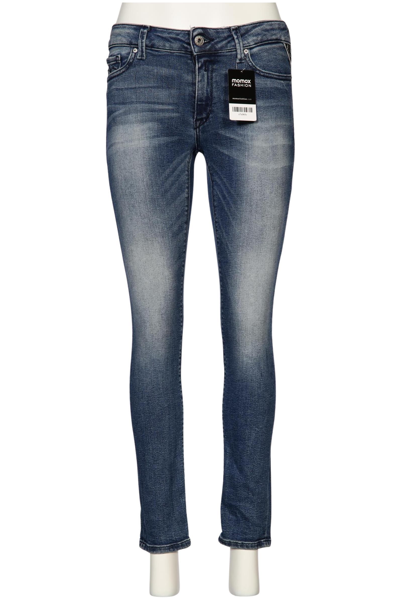 

adidas Damen Stoffhose, blau, Gr. 0