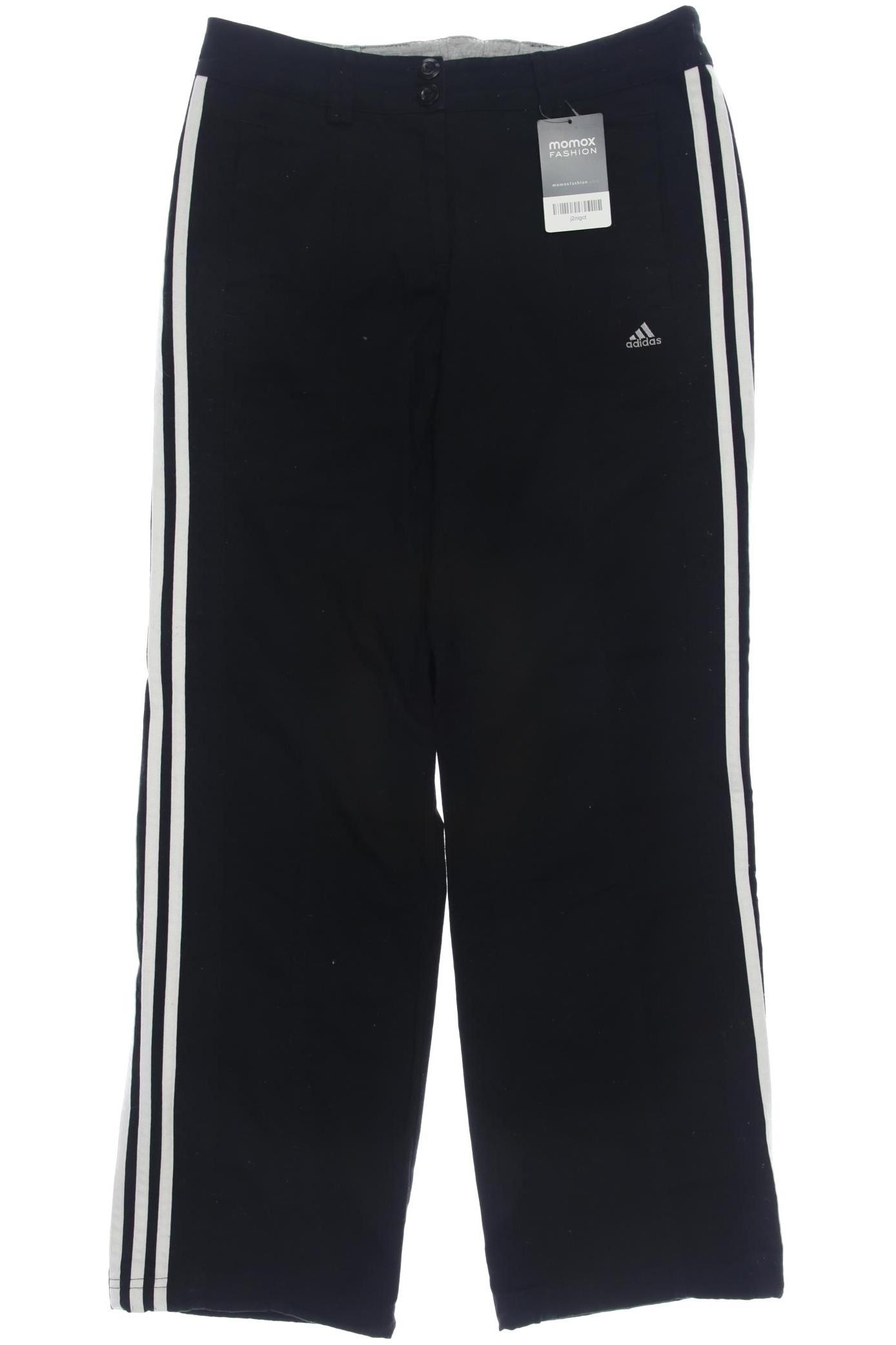 

adidas Damen Stoffhose, schwarz, Gr. 36