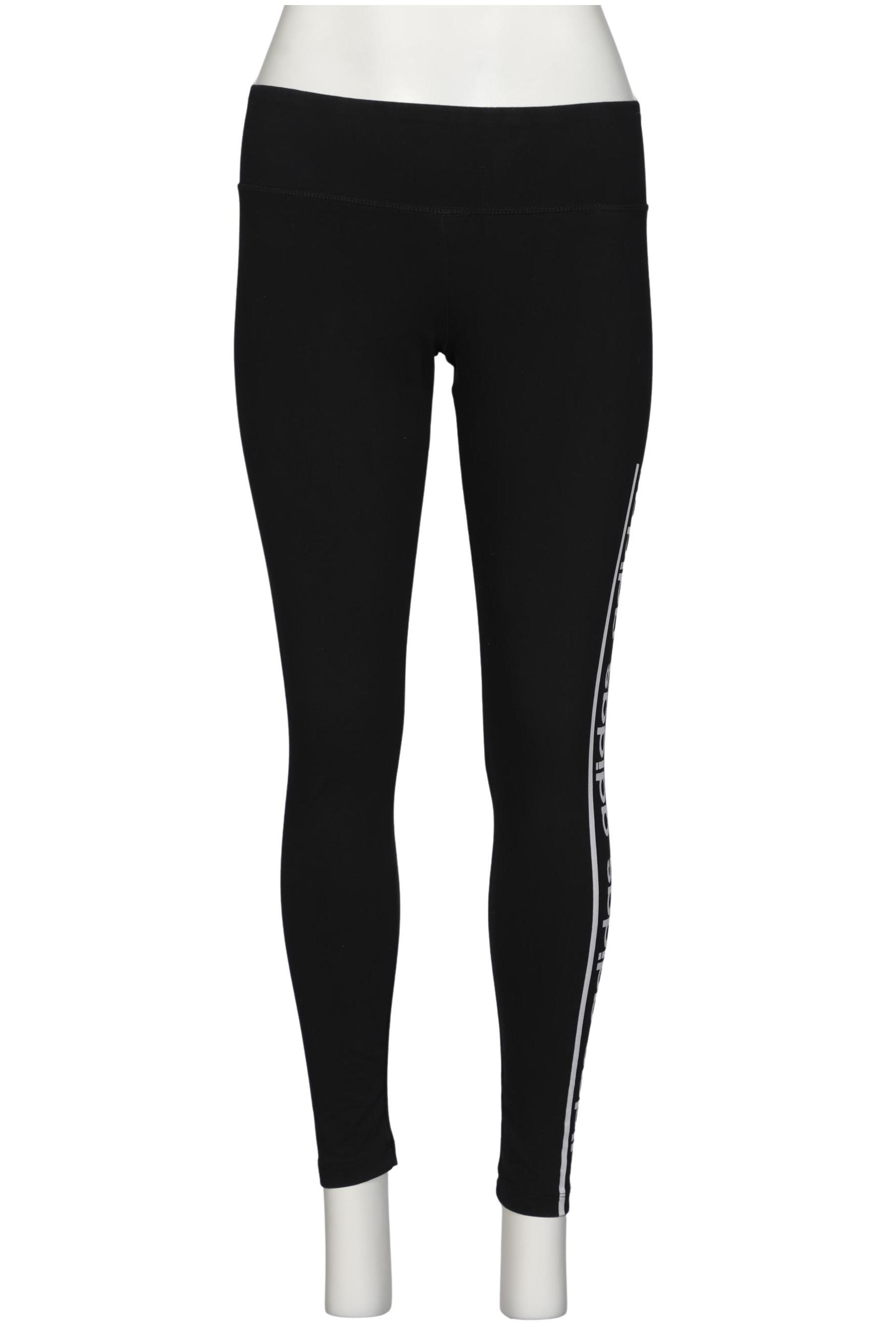 

adidas Damen Stoffhose, schwarz, Gr. 0