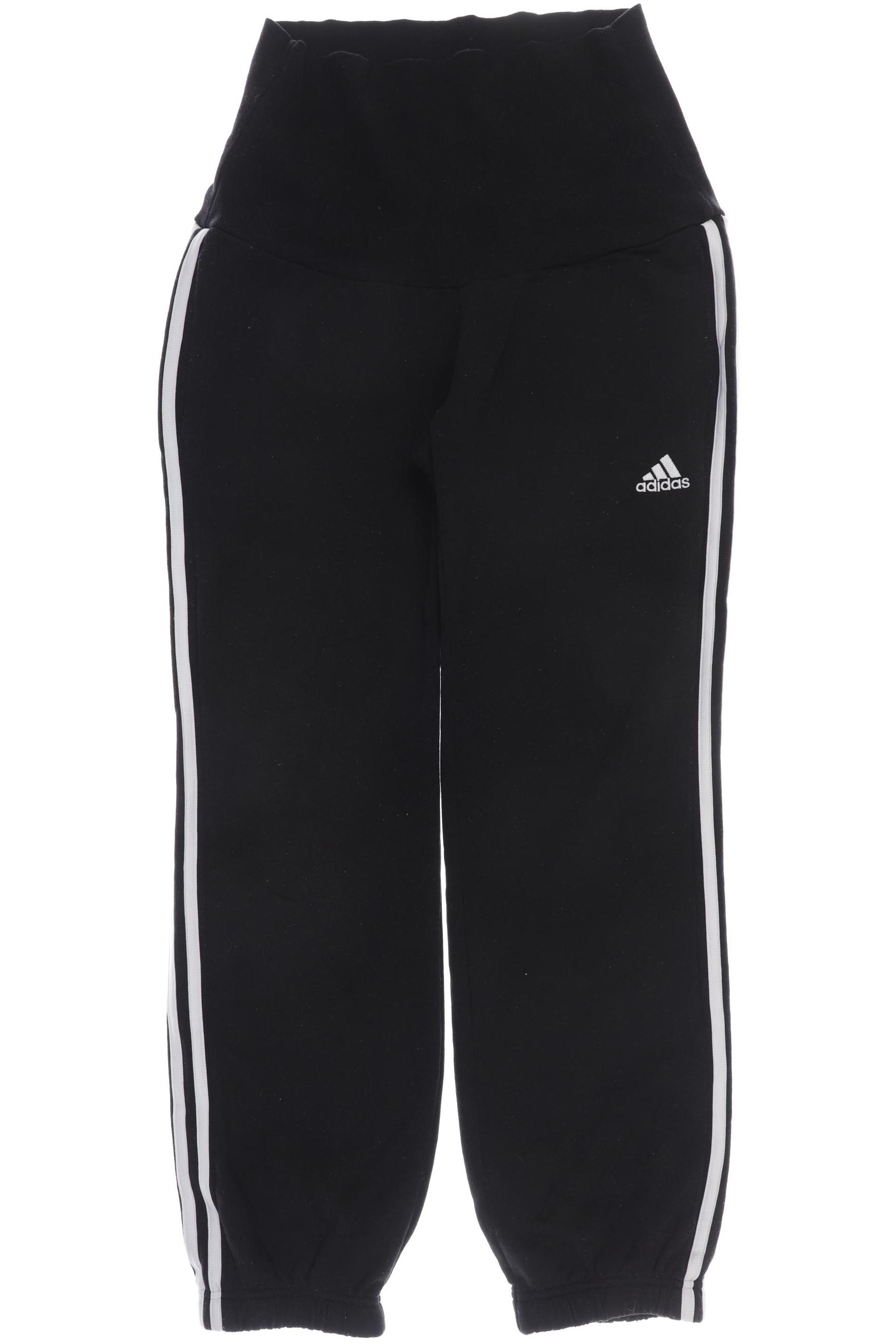 

adidas Damen Stoffhose, schwarz, Gr. 34