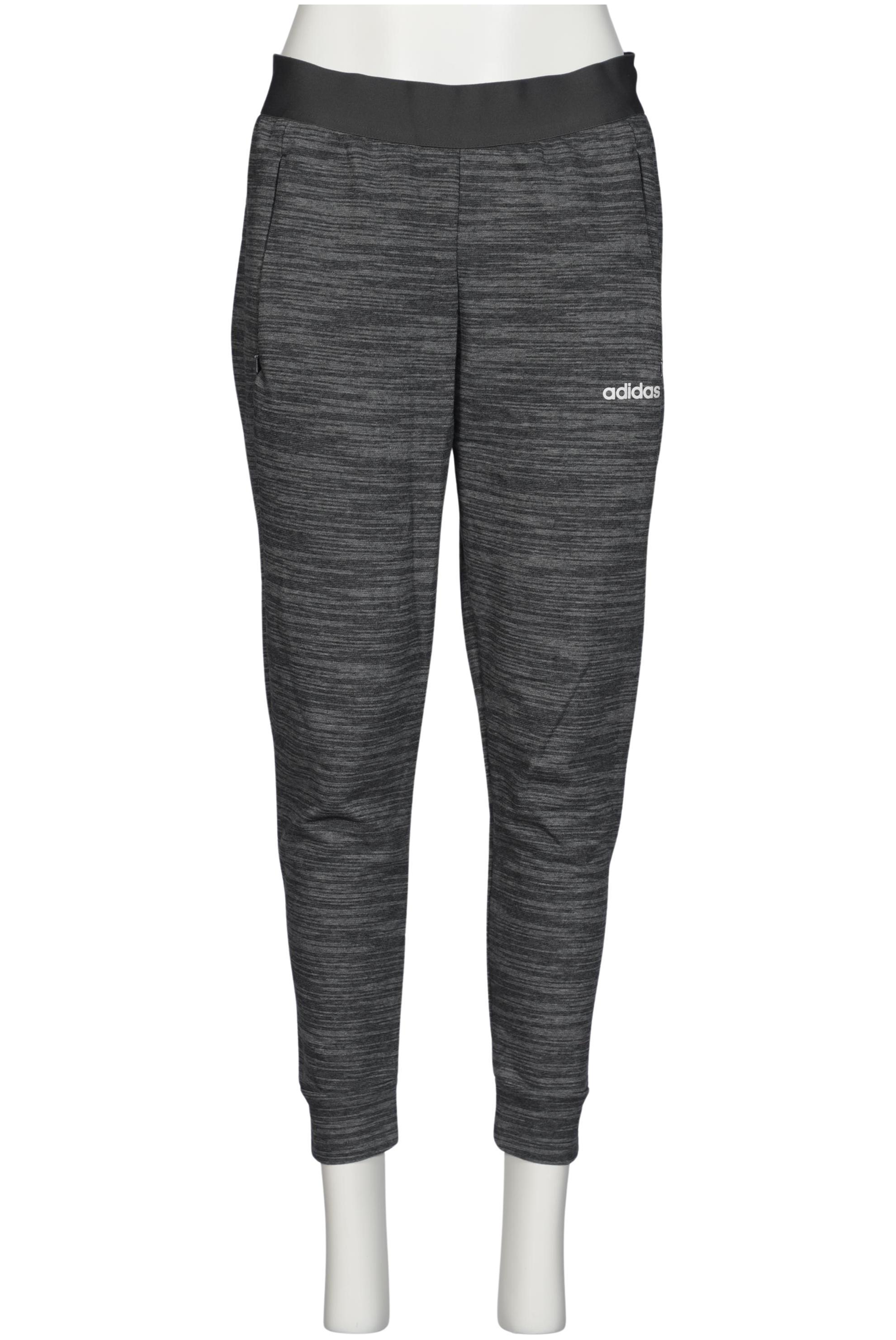 

adidas Damen Stoffhose, grau, Gr. 0
