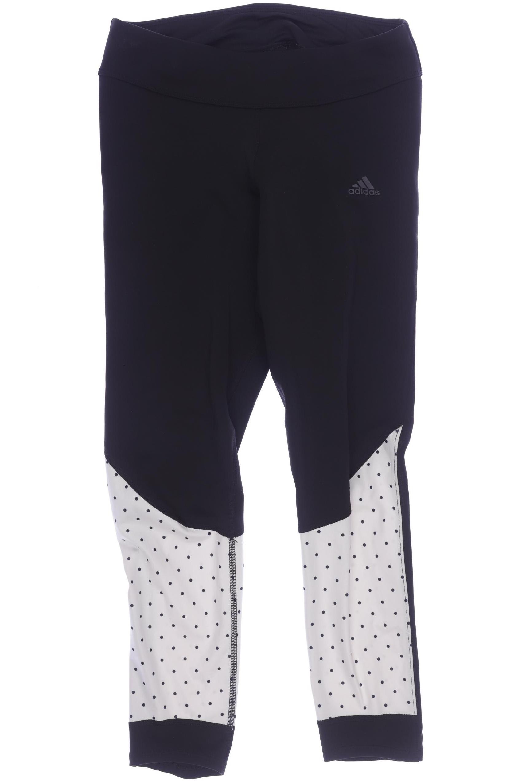 

adidas Damen Stoffhose, schwarz, Gr. 0