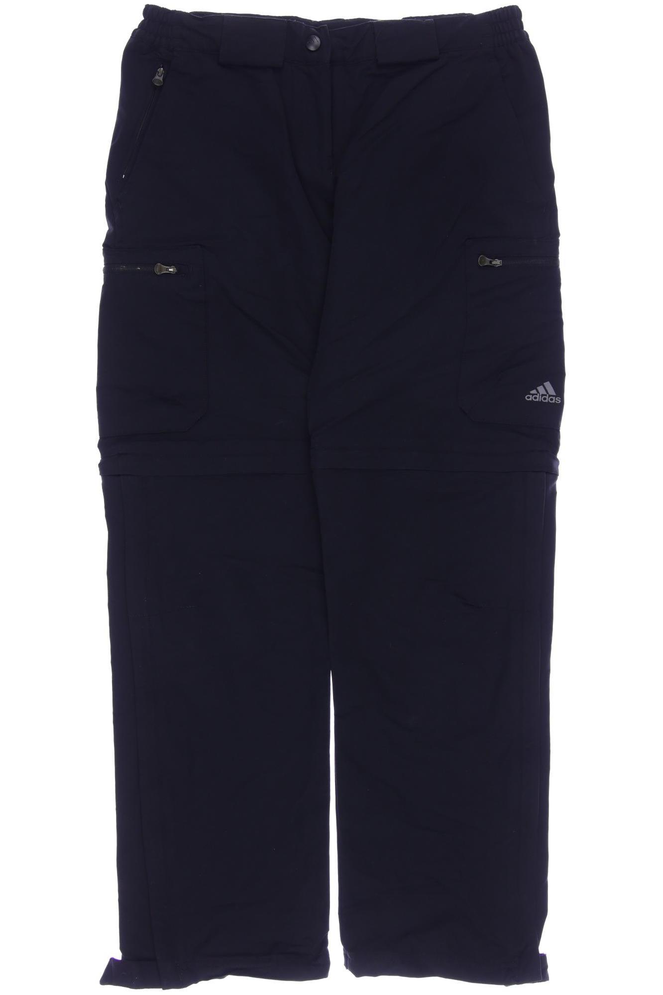

adidas Damen Stoffhose, schwarz, Gr. 38