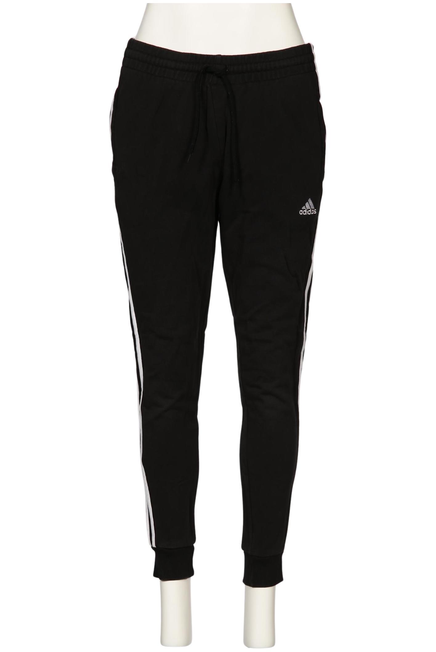 

adidas Damen Stoffhose, schwarz, Gr. 0