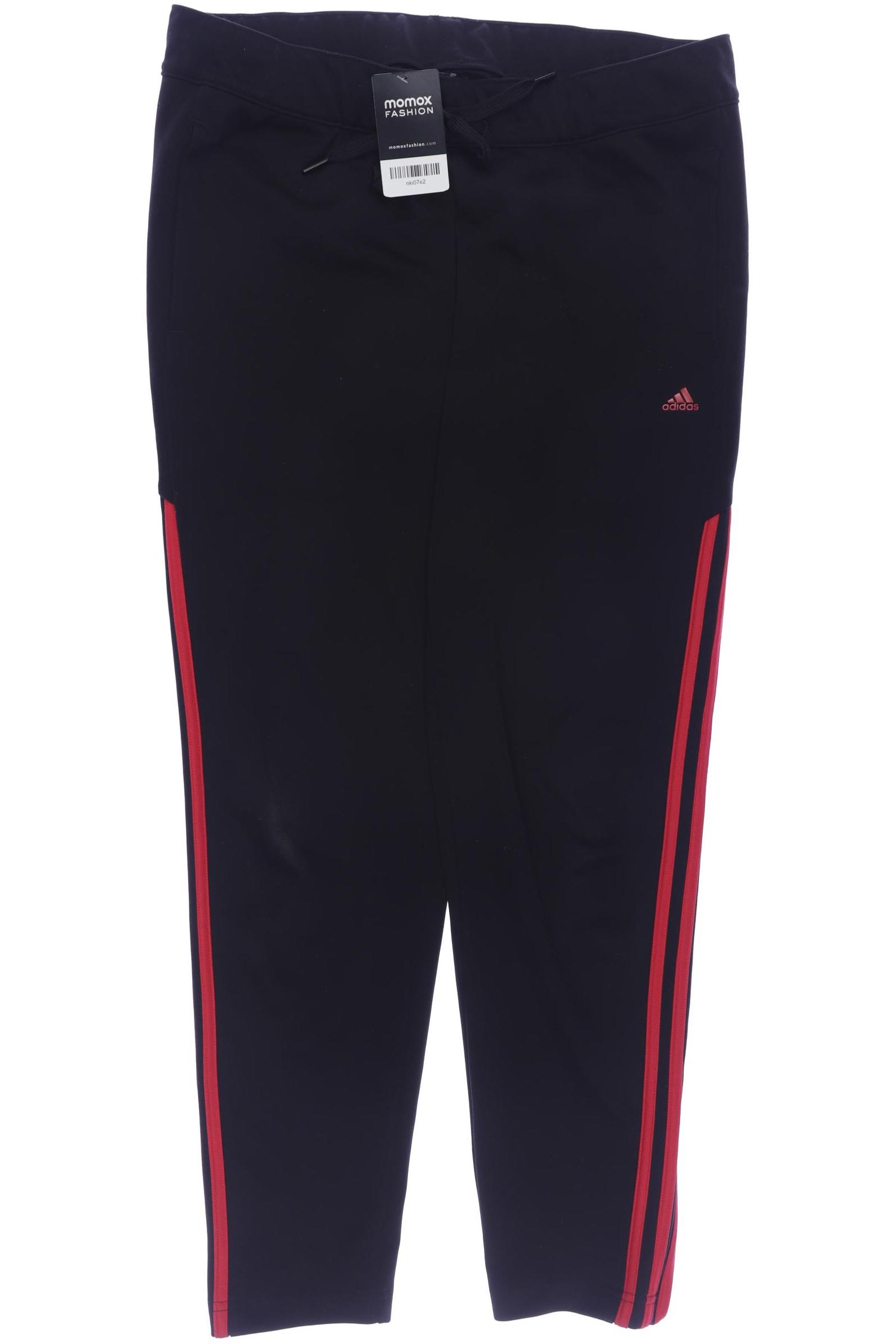

adidas Damen Stoffhose, schwarz, Gr. 42