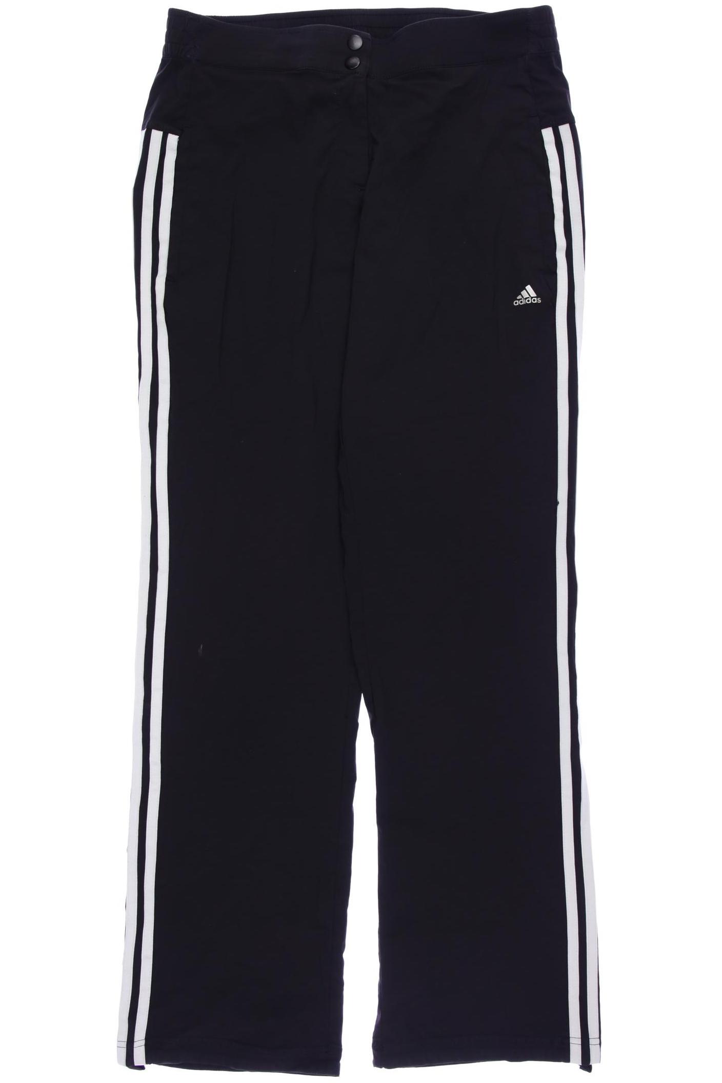 

adidas Damen Stoffhose, schwarz, Gr. 36