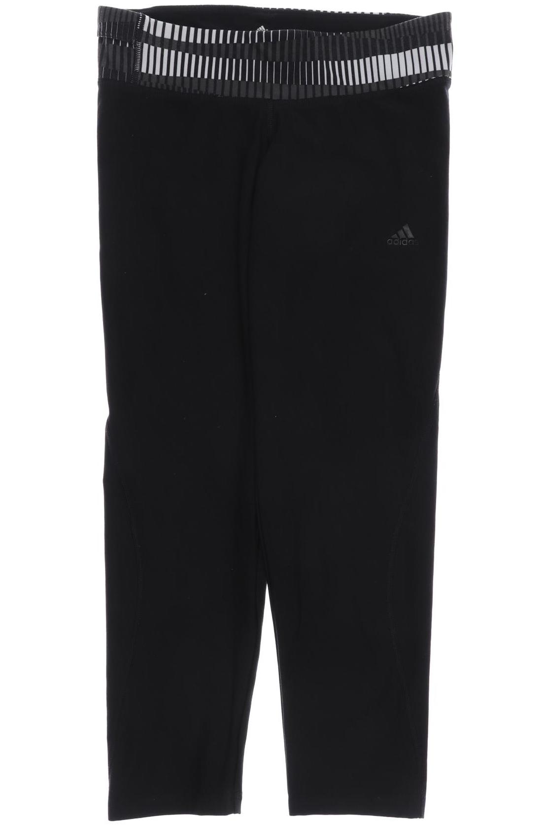 

adidas Damen Stoffhose, schwarz, Gr. 0
