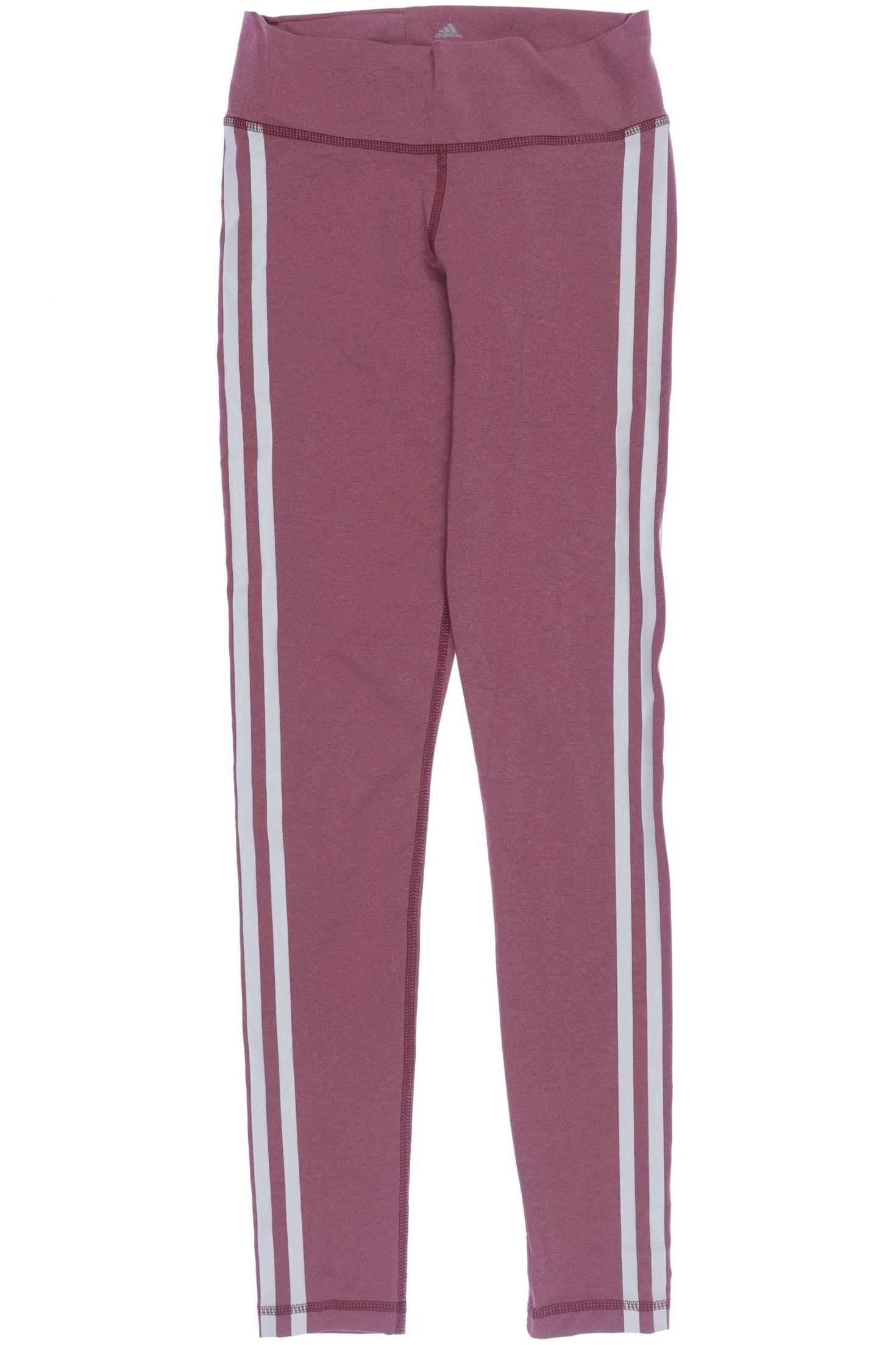 

adidas Damen Stoffhose, rot, Gr. 0
