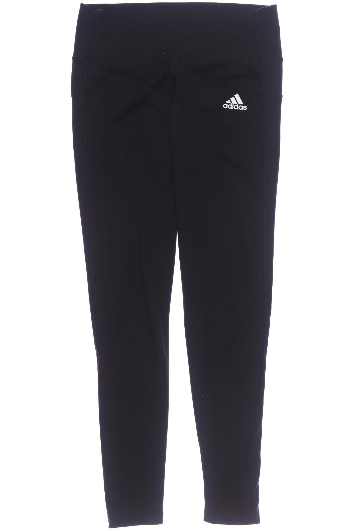 

adidas Damen Stoffhose, schwarz, Gr. 0