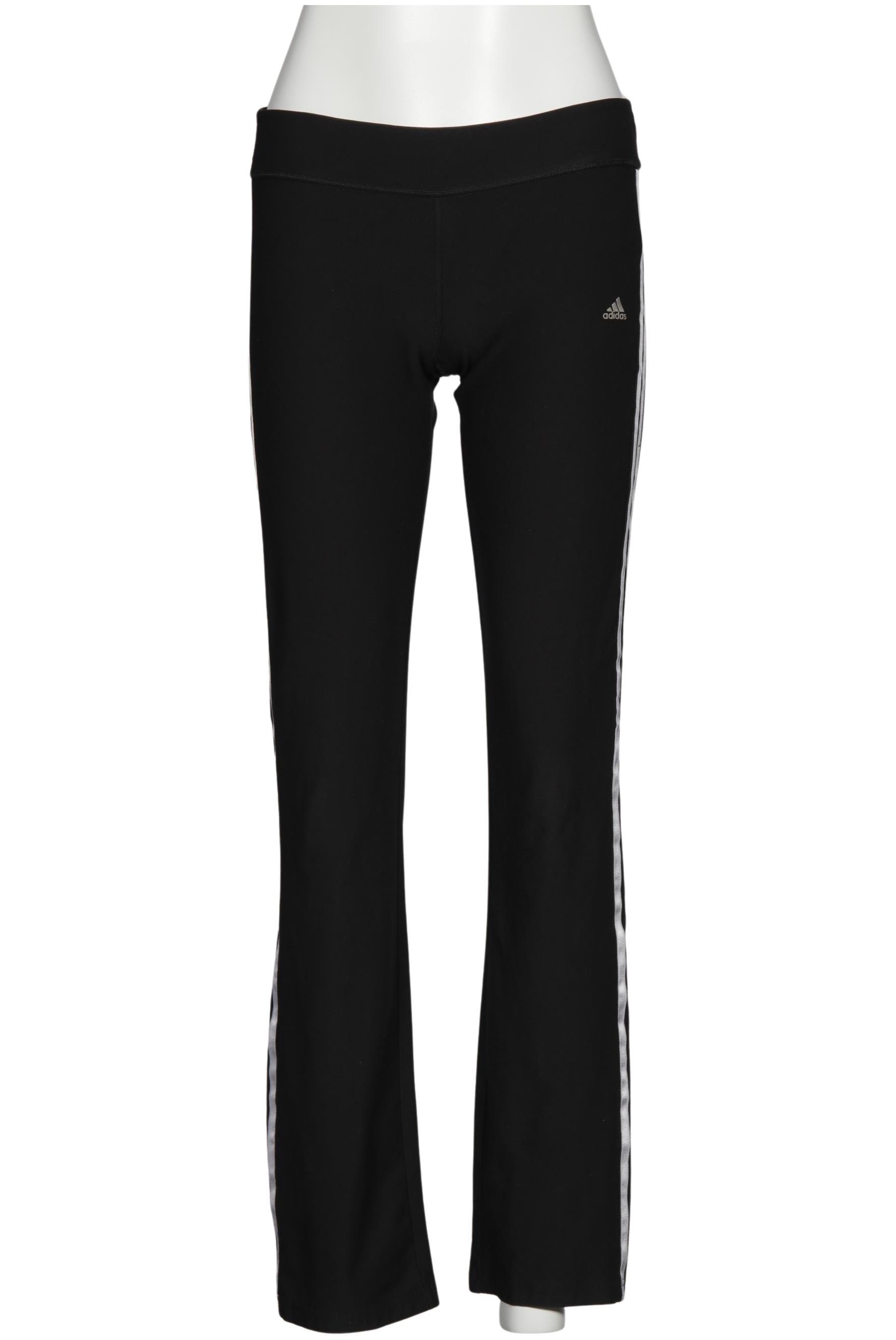 

adidas Damen Stoffhose, schwarz, Gr. 0