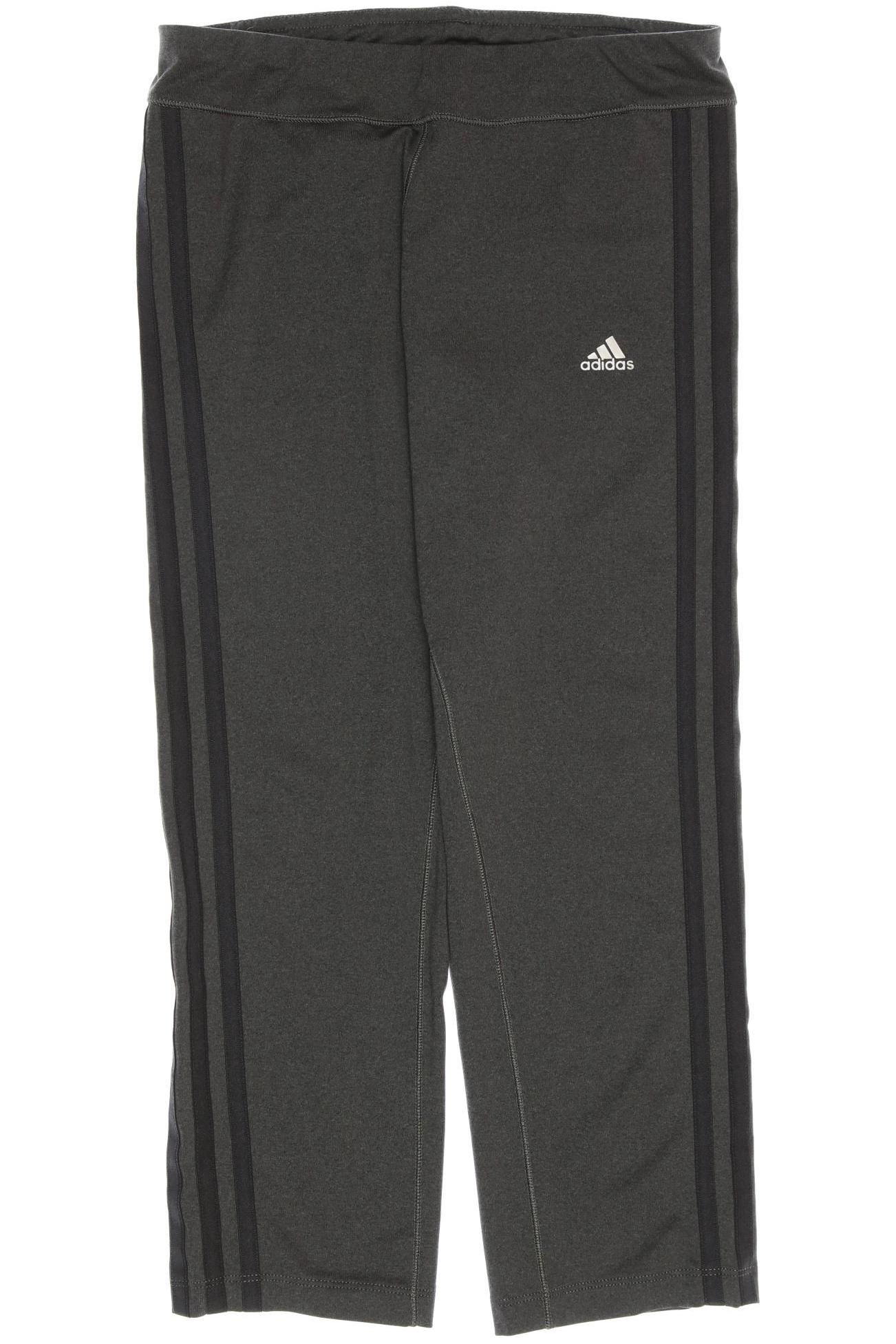 

adidas Damen Stoffhose, grau, Gr. 30