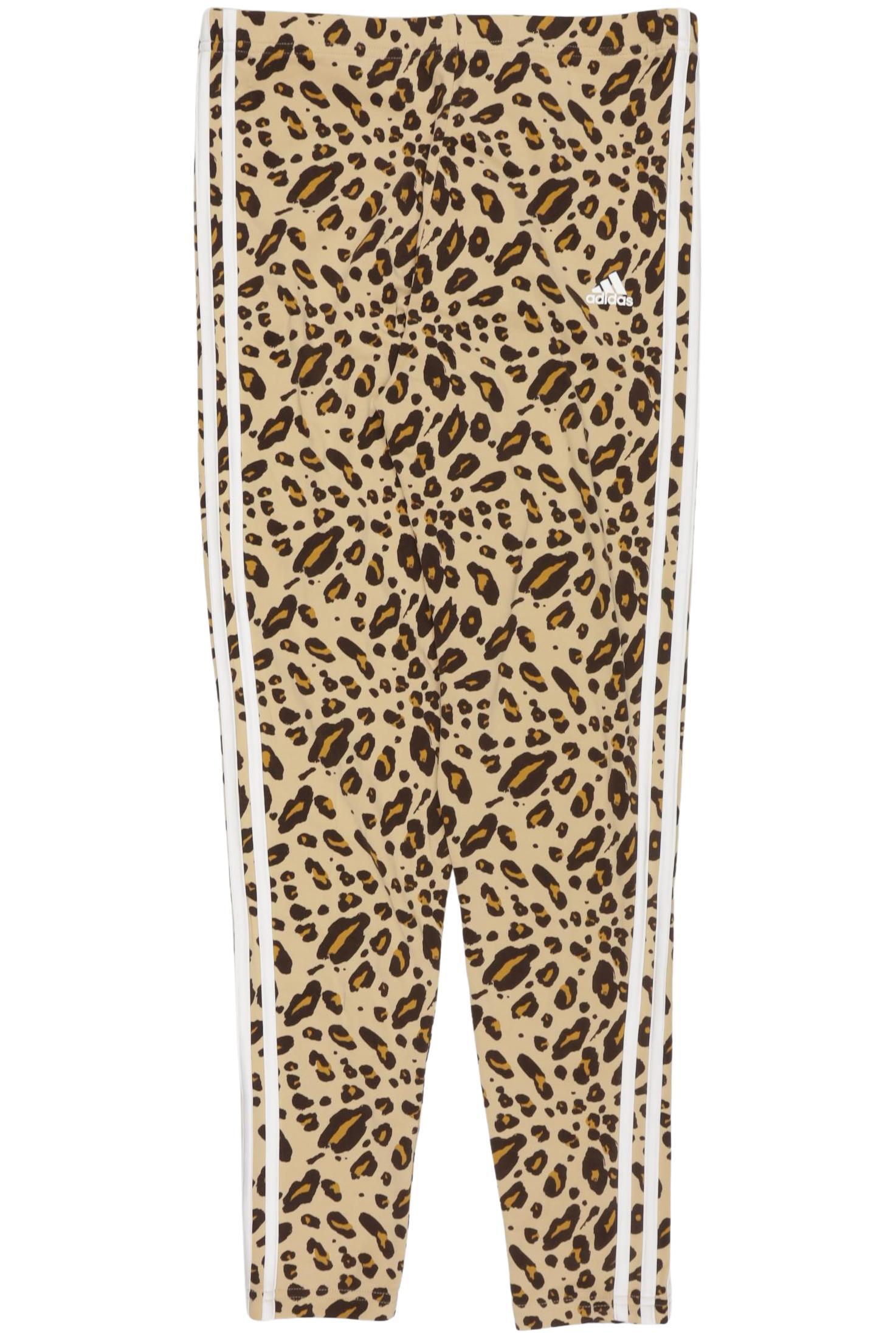 

adidas Damen Stoffhose, beige, Gr. 0