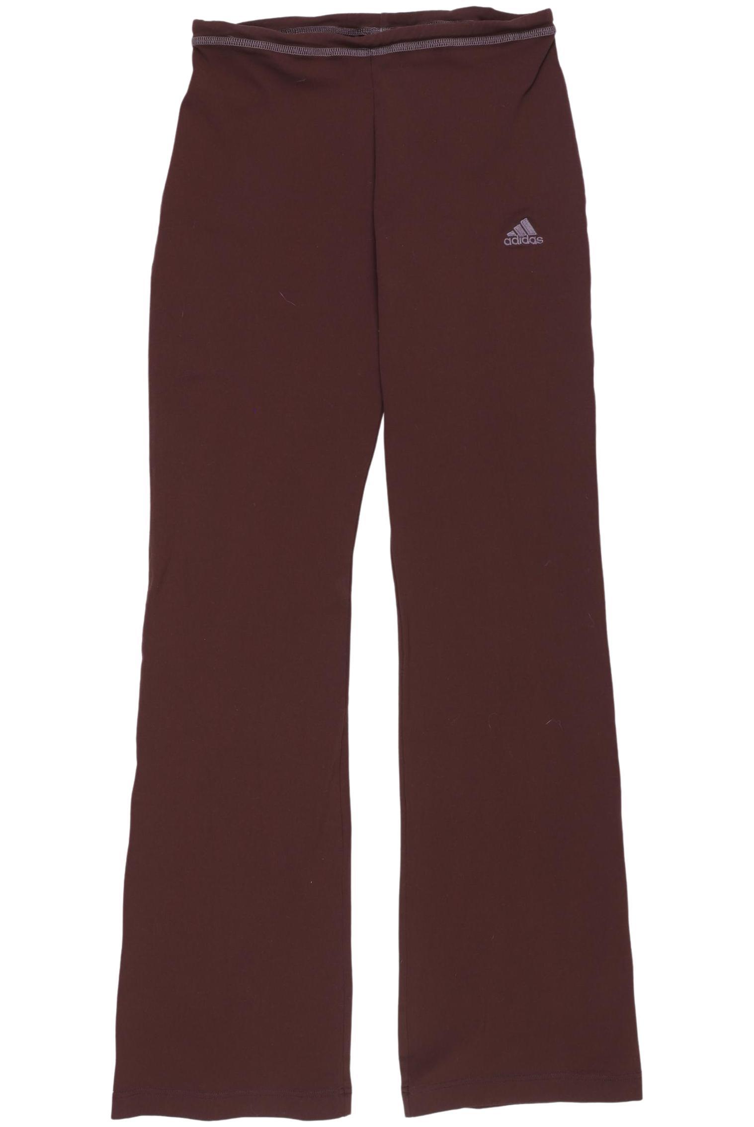 

adidas Damen Stoffhose, braun, Gr. 26