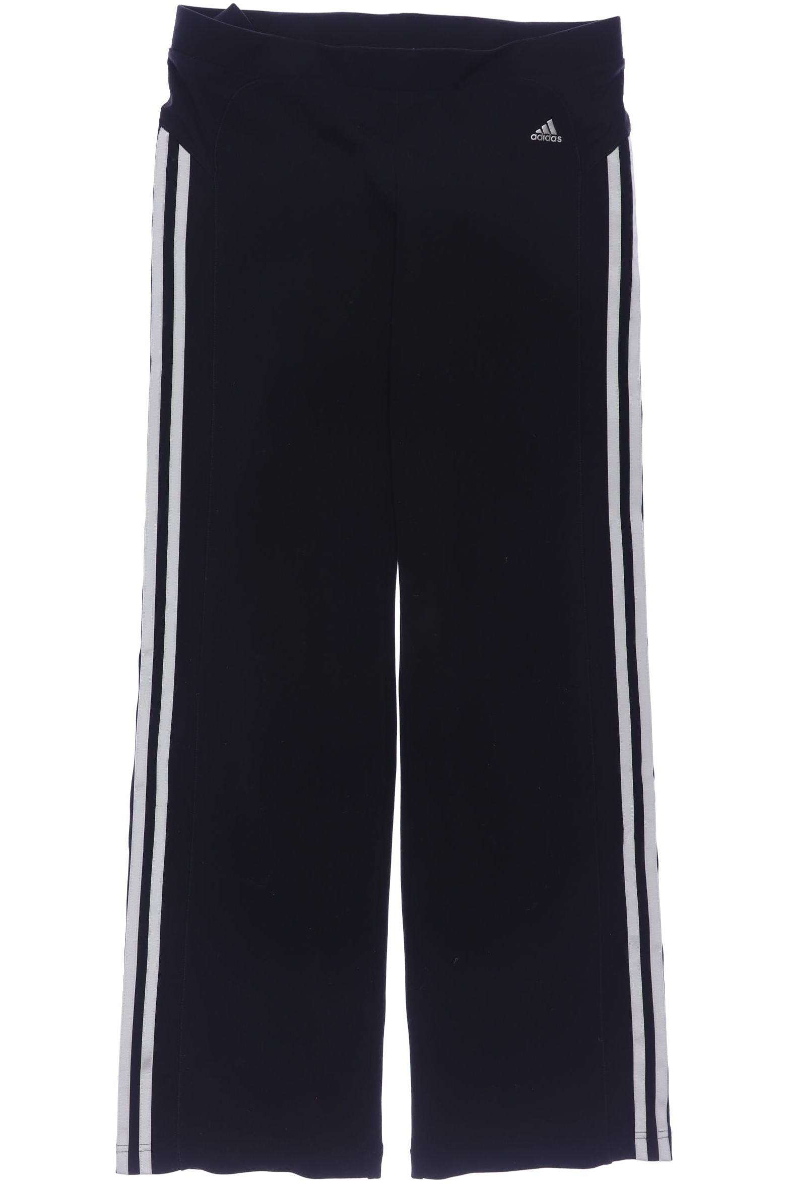 

adidas Damen Stoffhose, schwarz, Gr. 40