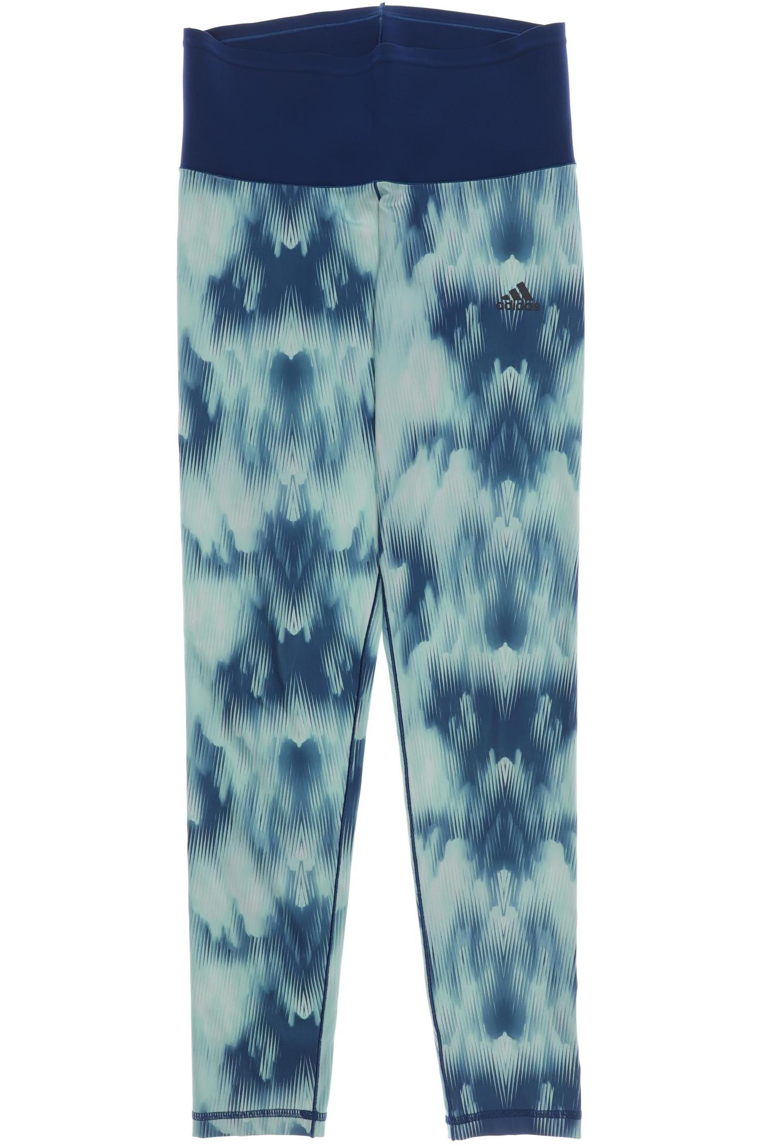 

adidas Damen Stoffhose, blau, Gr. 0