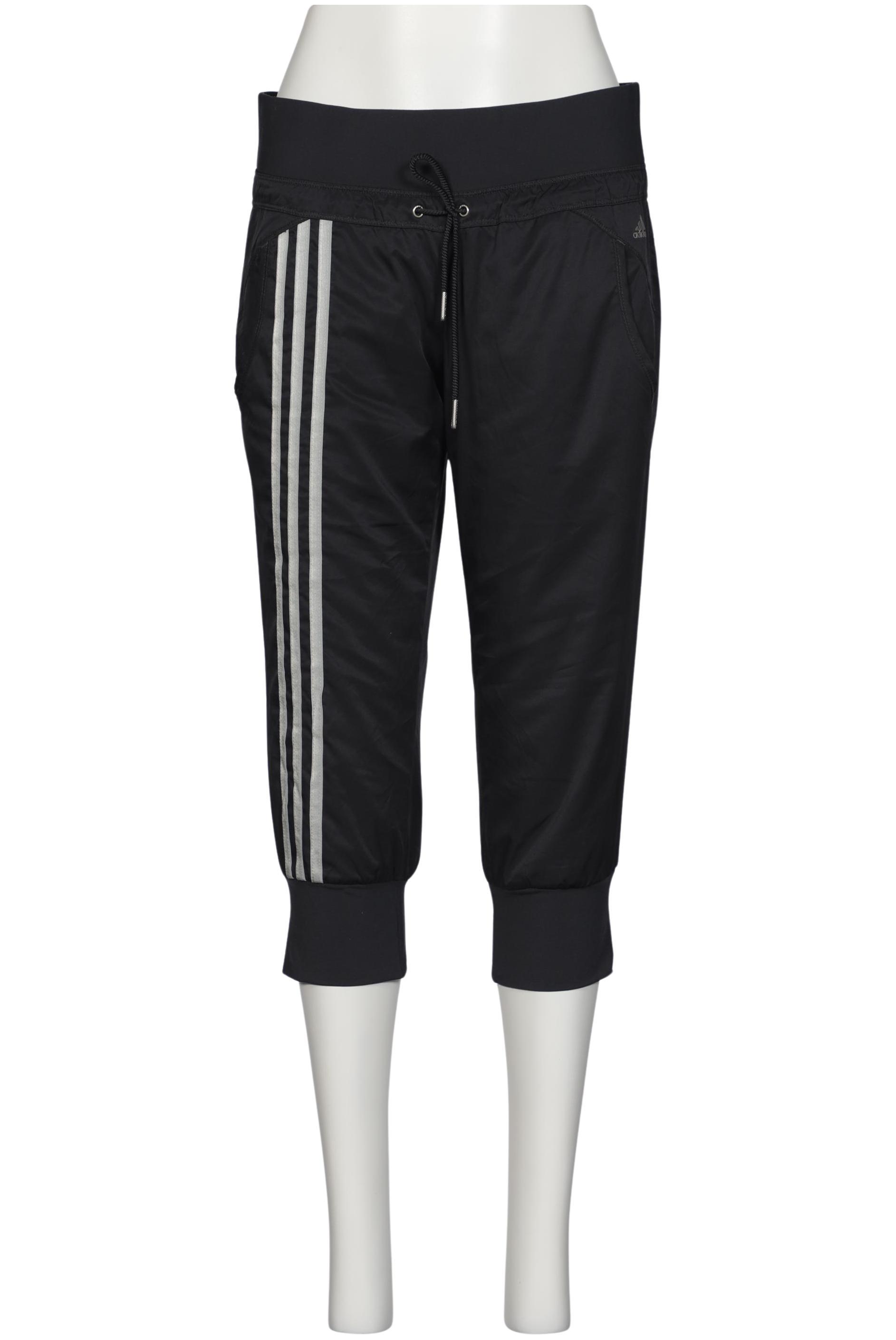 

adidas Damen Stoffhose, schwarz, Gr. 36