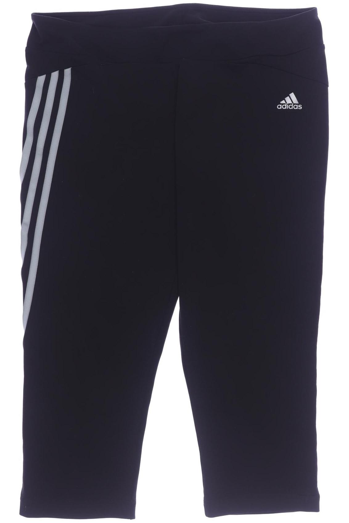 

adidas Damen Stoffhose, schwarz, Gr. 42