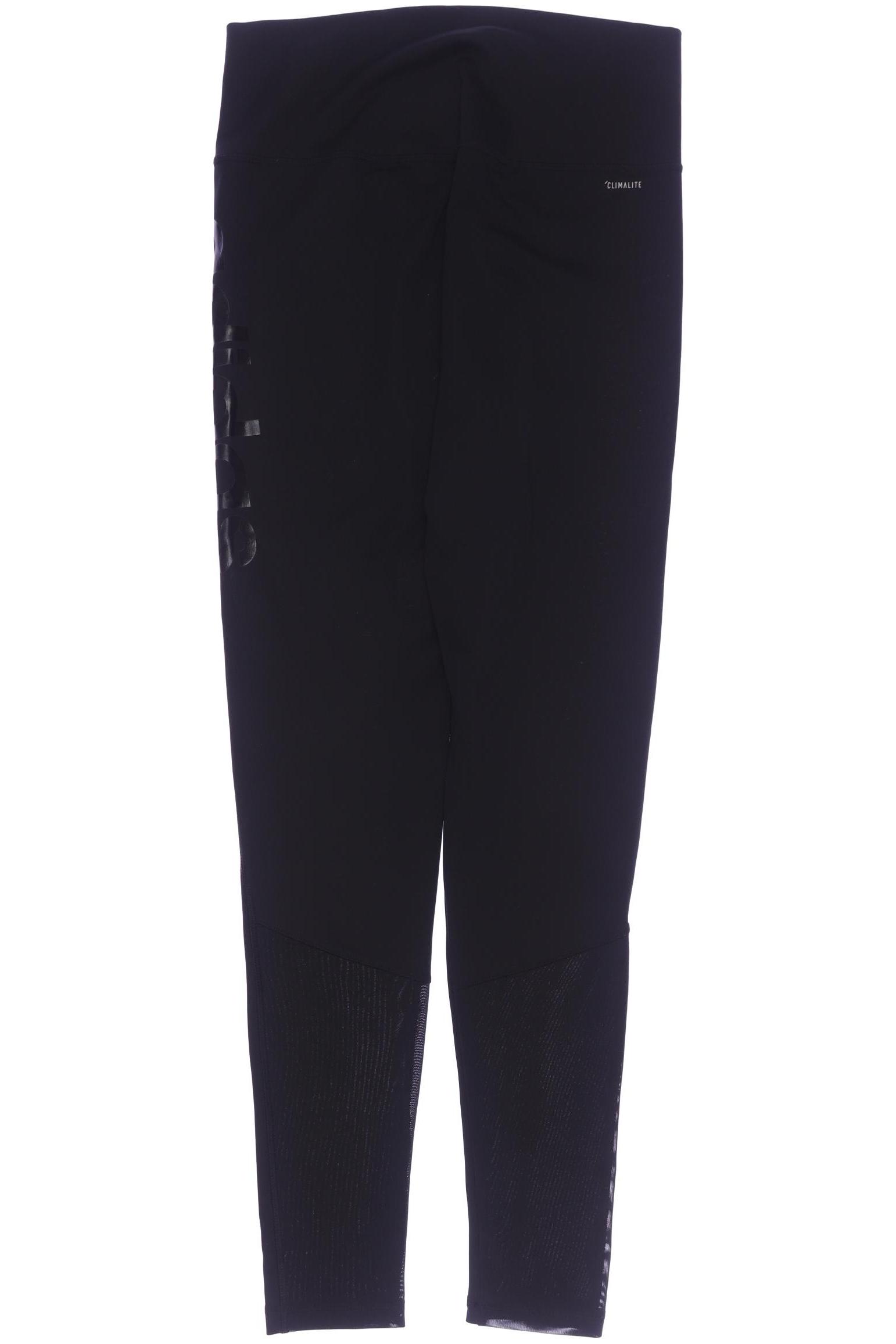 

adidas Damen Stoffhose, schwarz, Gr. 0