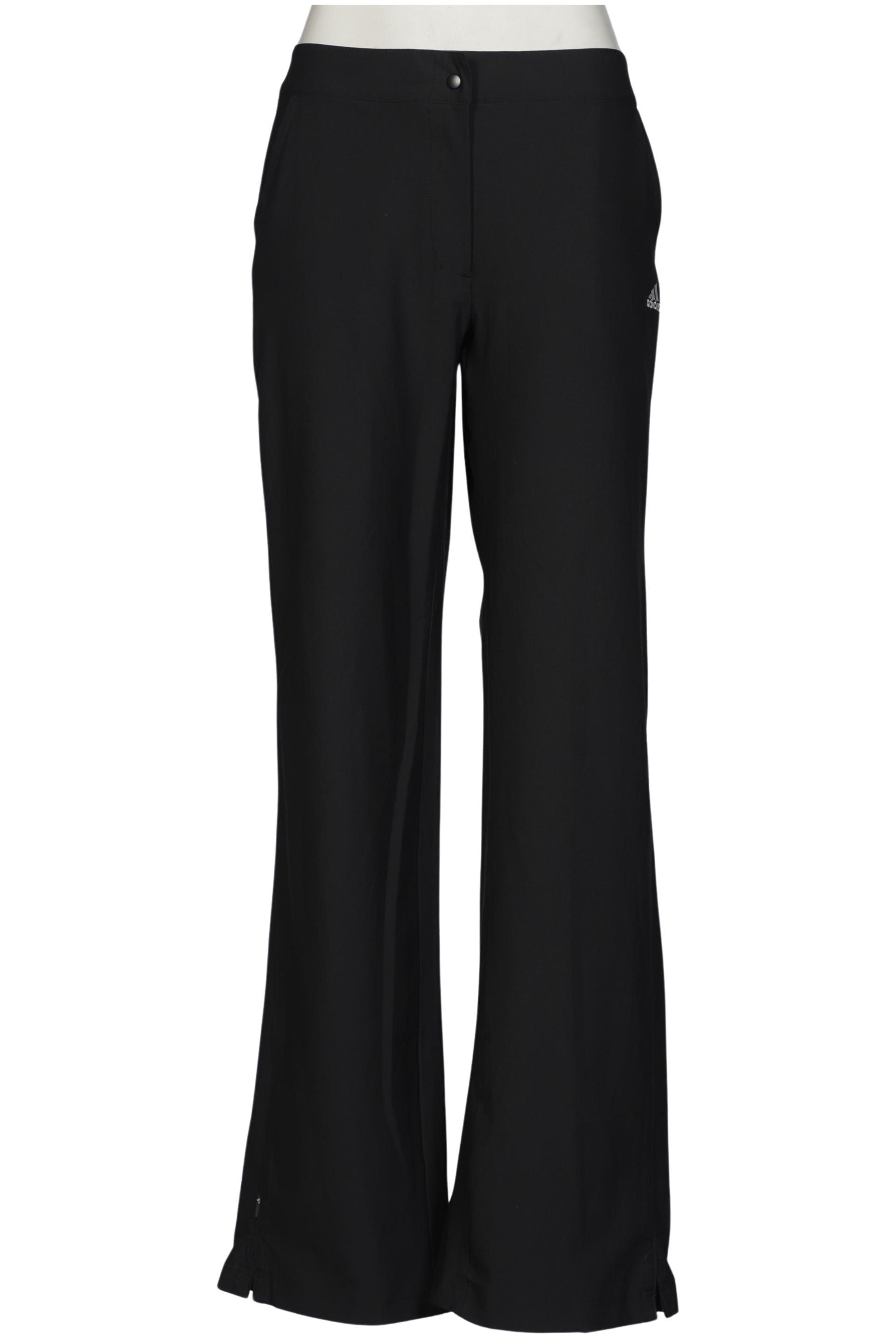 

adidas Damen Stoffhose, schwarz, Gr. 42