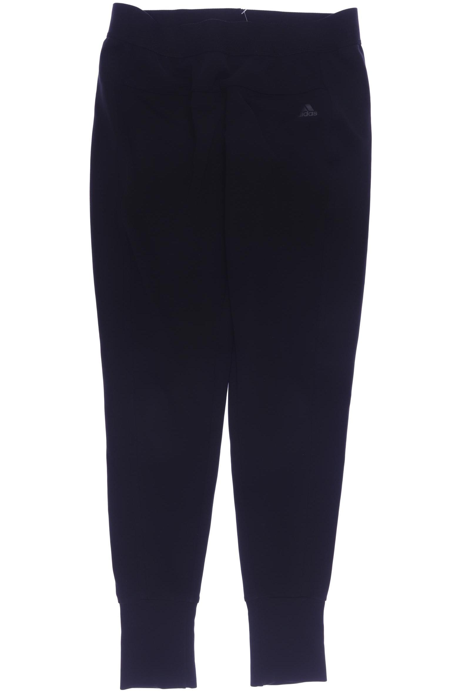

adidas Damen Stoffhose, schwarz, Gr. 0