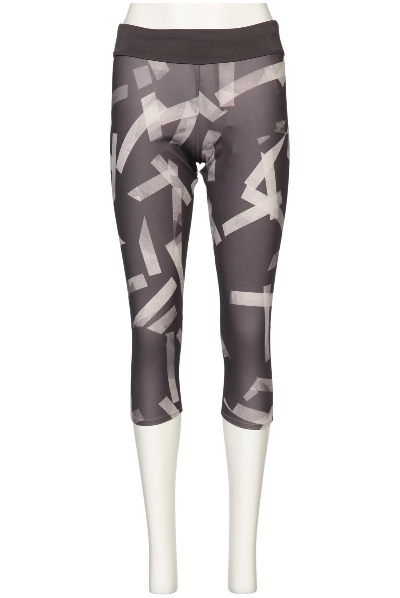 

adidas Damen Stoffhose, grau, Gr. 0