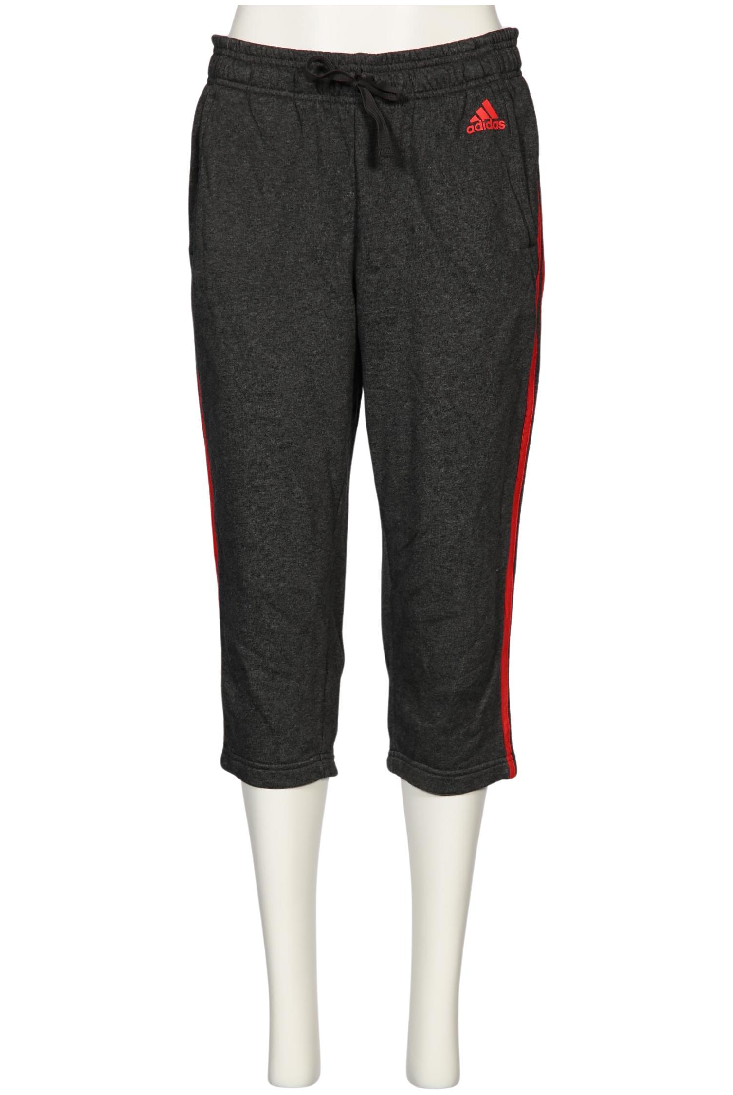 

adidas Damen Stoffhose, grau, Gr. 29