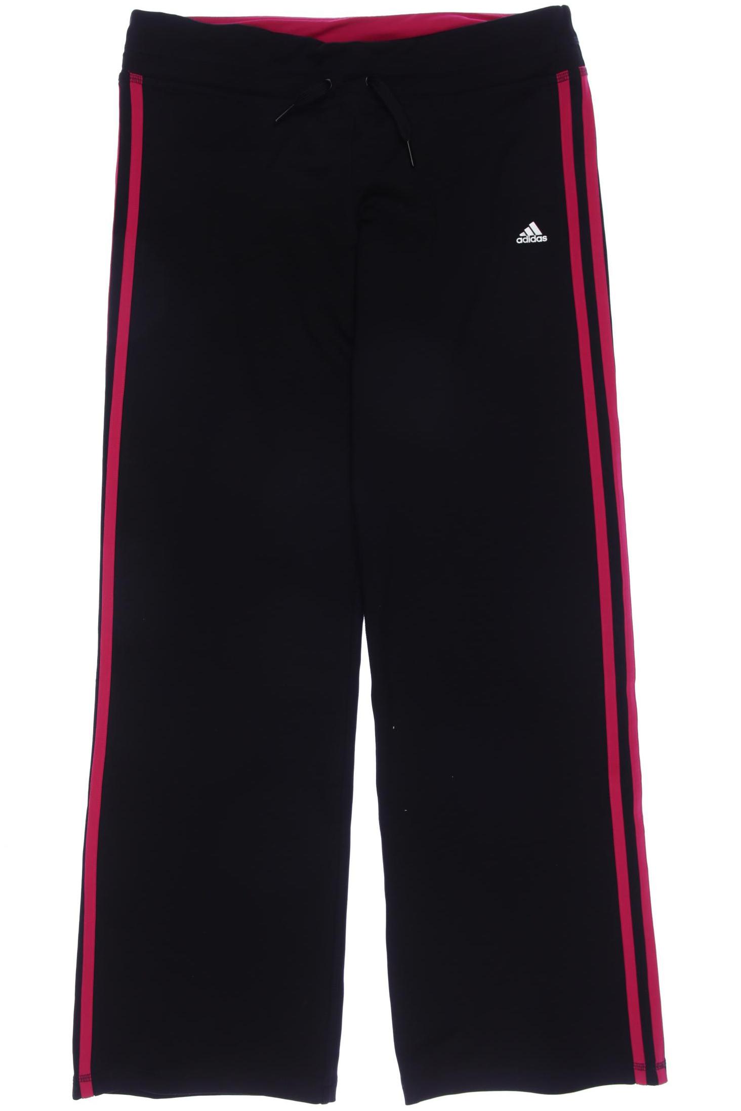 

adidas Damen Stoffhose, schwarz, Gr. 0