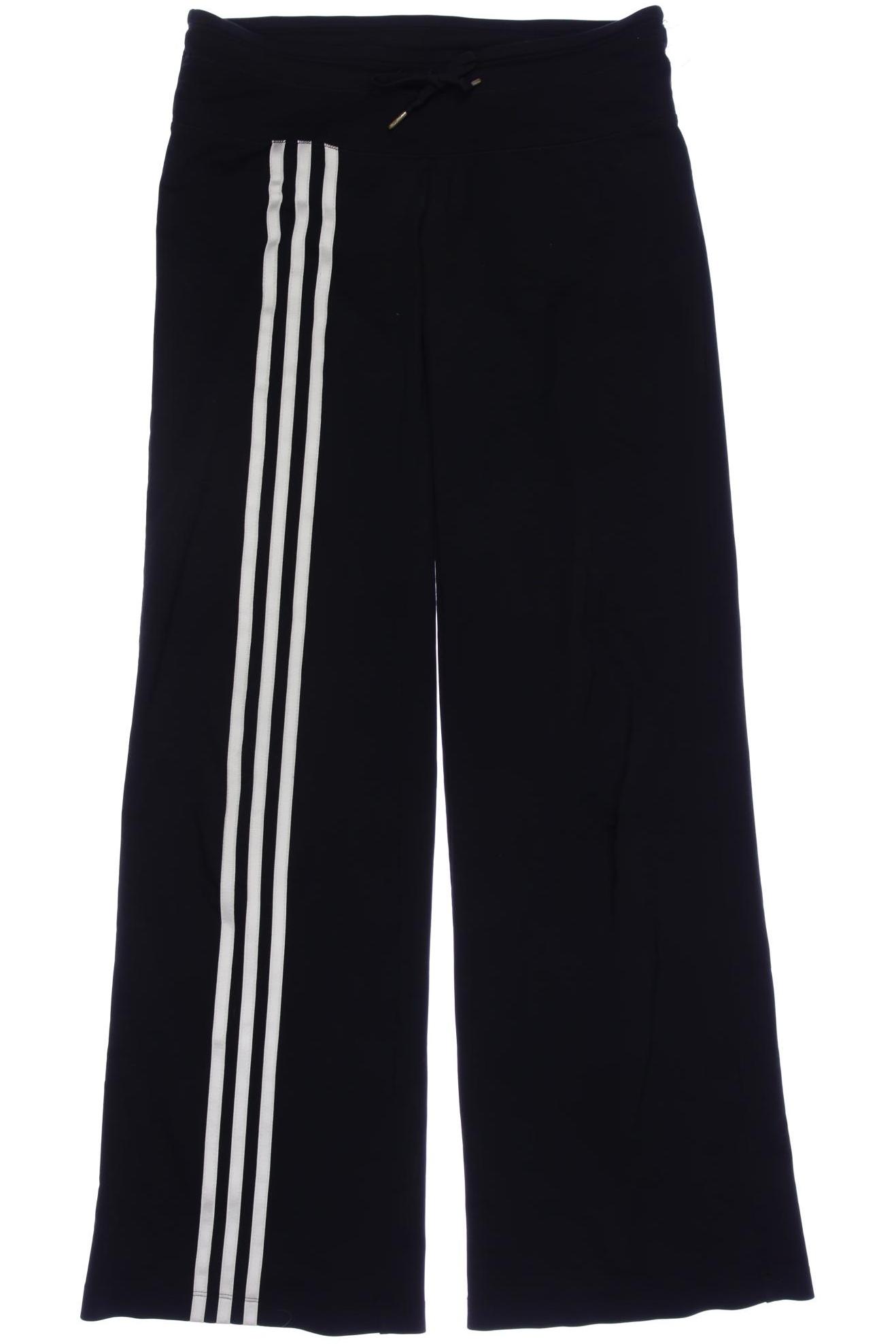 

adidas Damen Stoffhose, schwarz, Gr. 34
