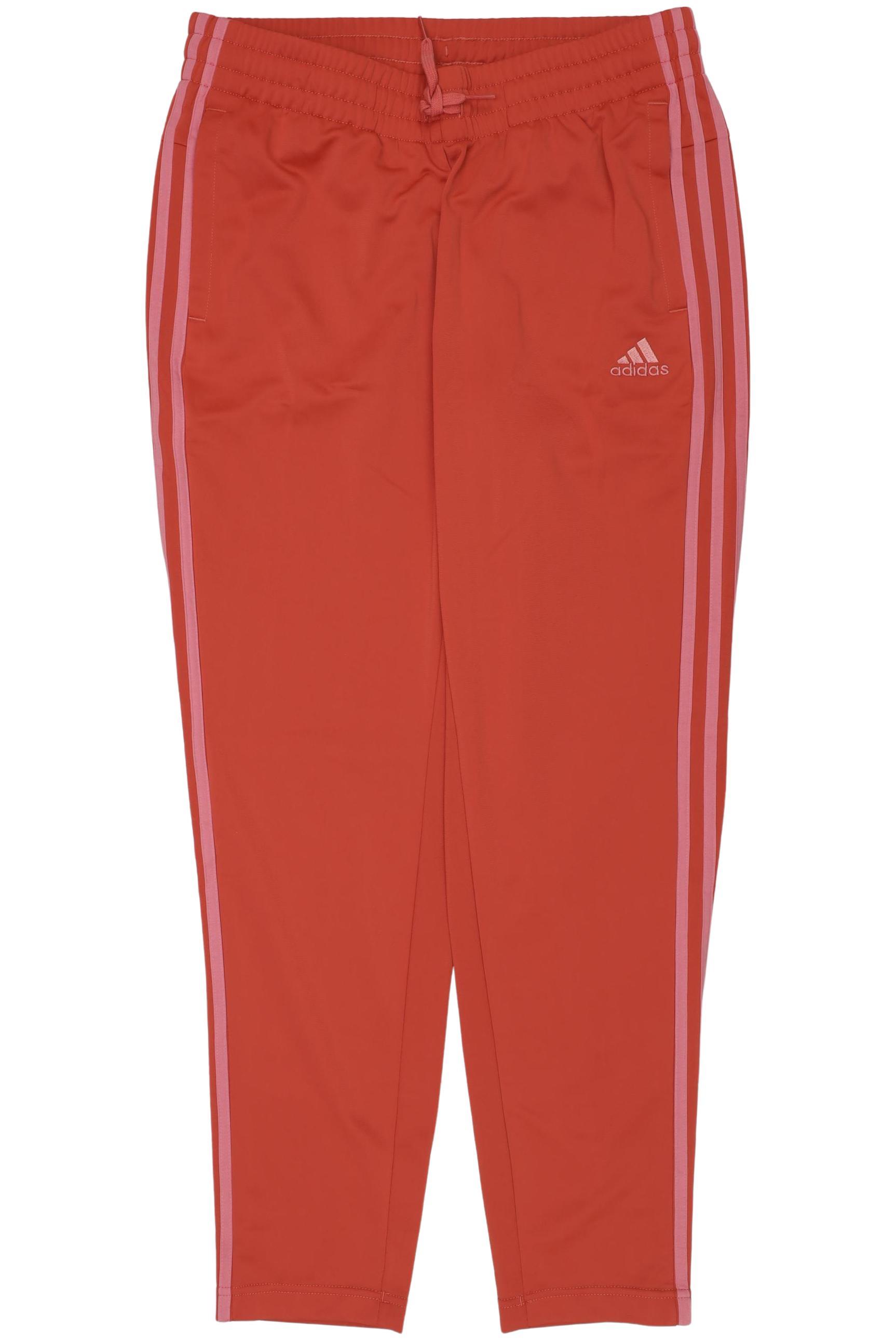 

adidas Damen Stoffhose, orange, Gr. 30