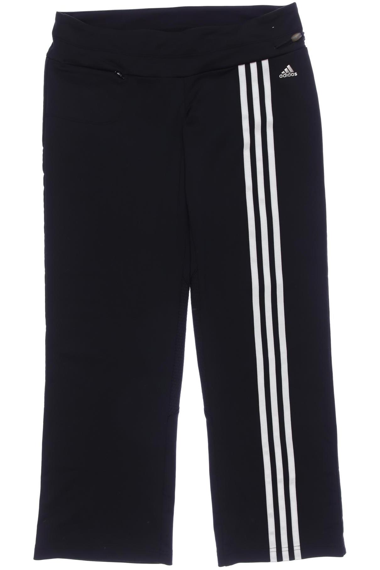 

adidas Damen Stoffhose, schwarz, Gr. 40