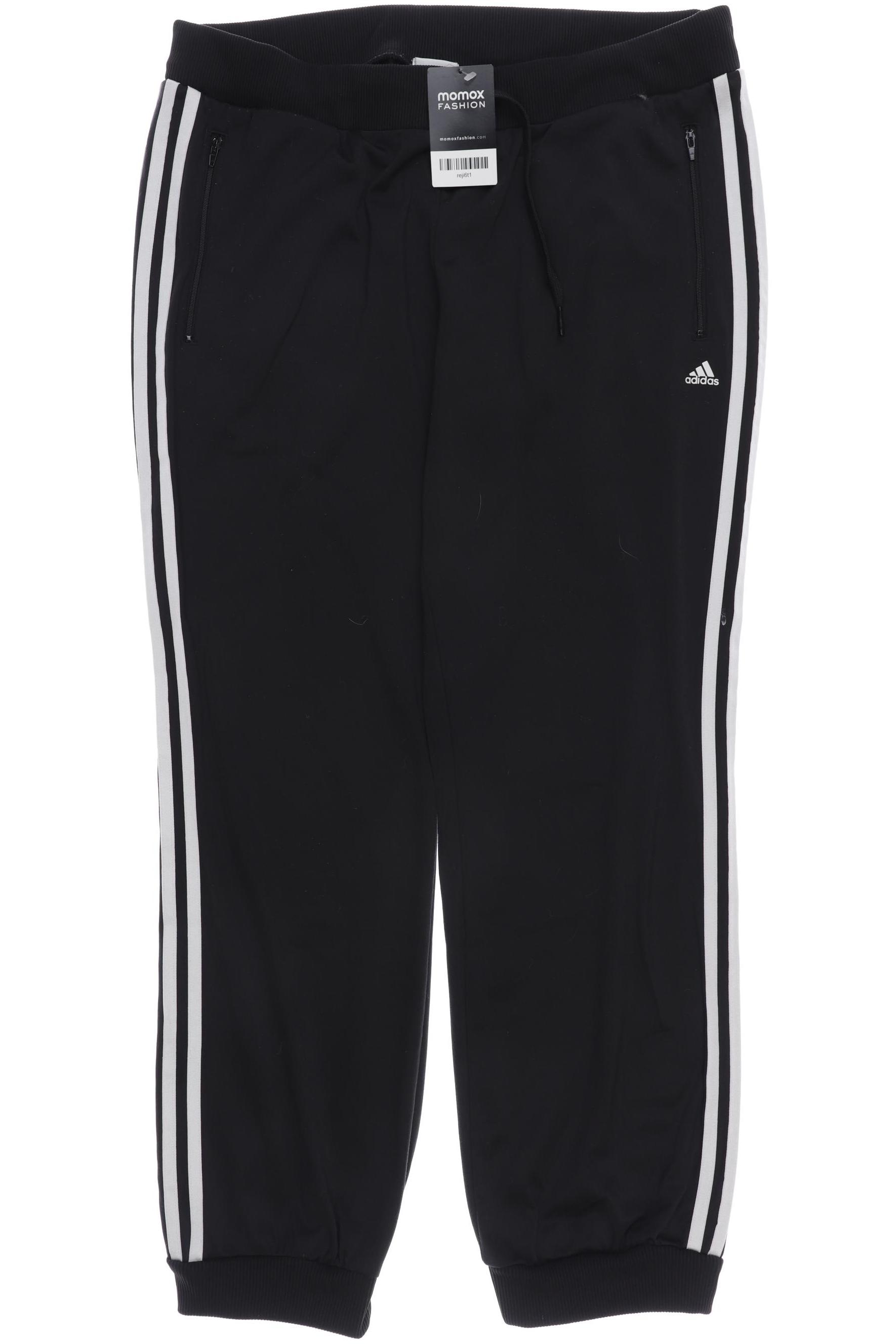 

adidas Damen Stoffhose, schwarz, Gr. 0