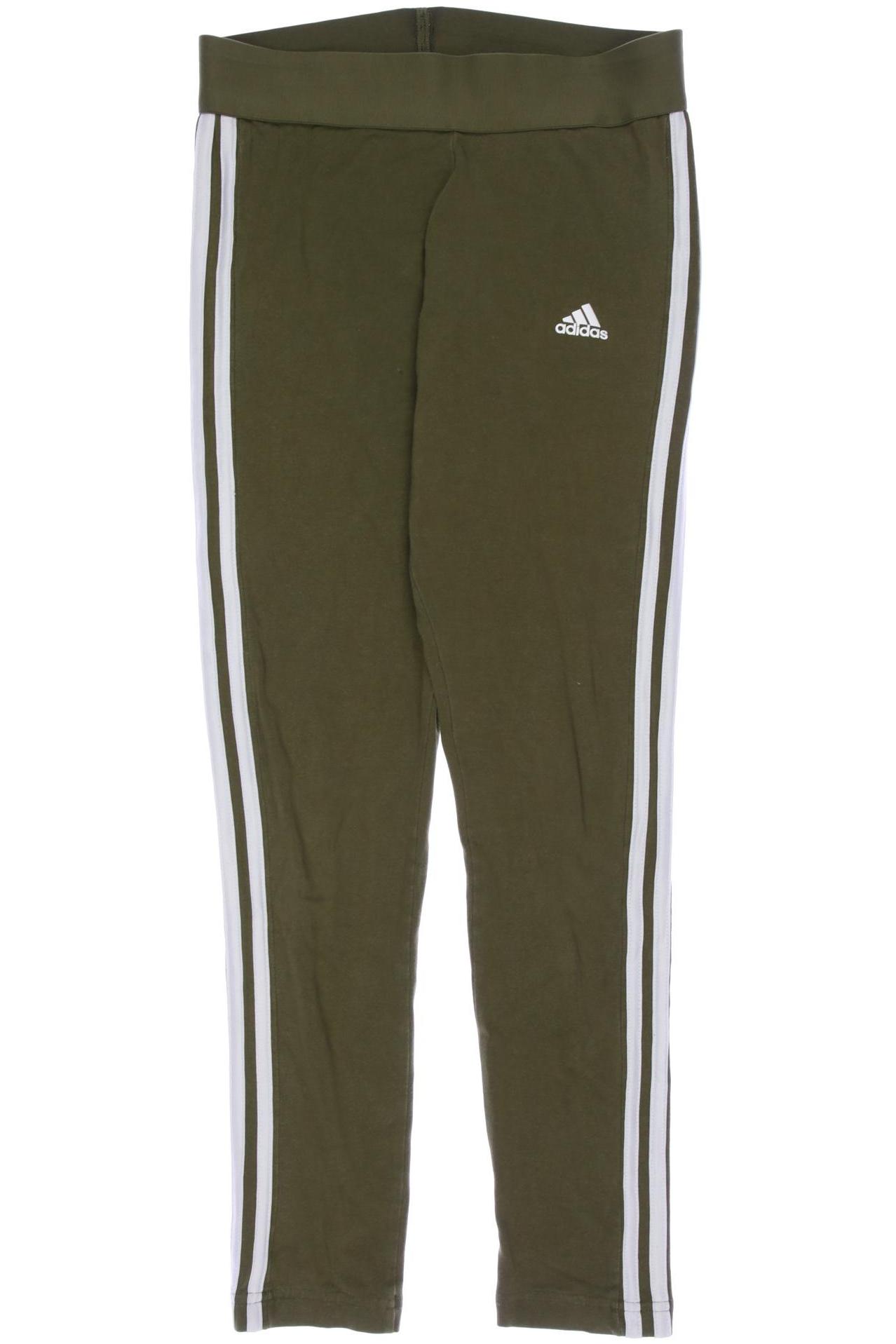 

adidas Damen Stoffhose, grün, Gr. 0