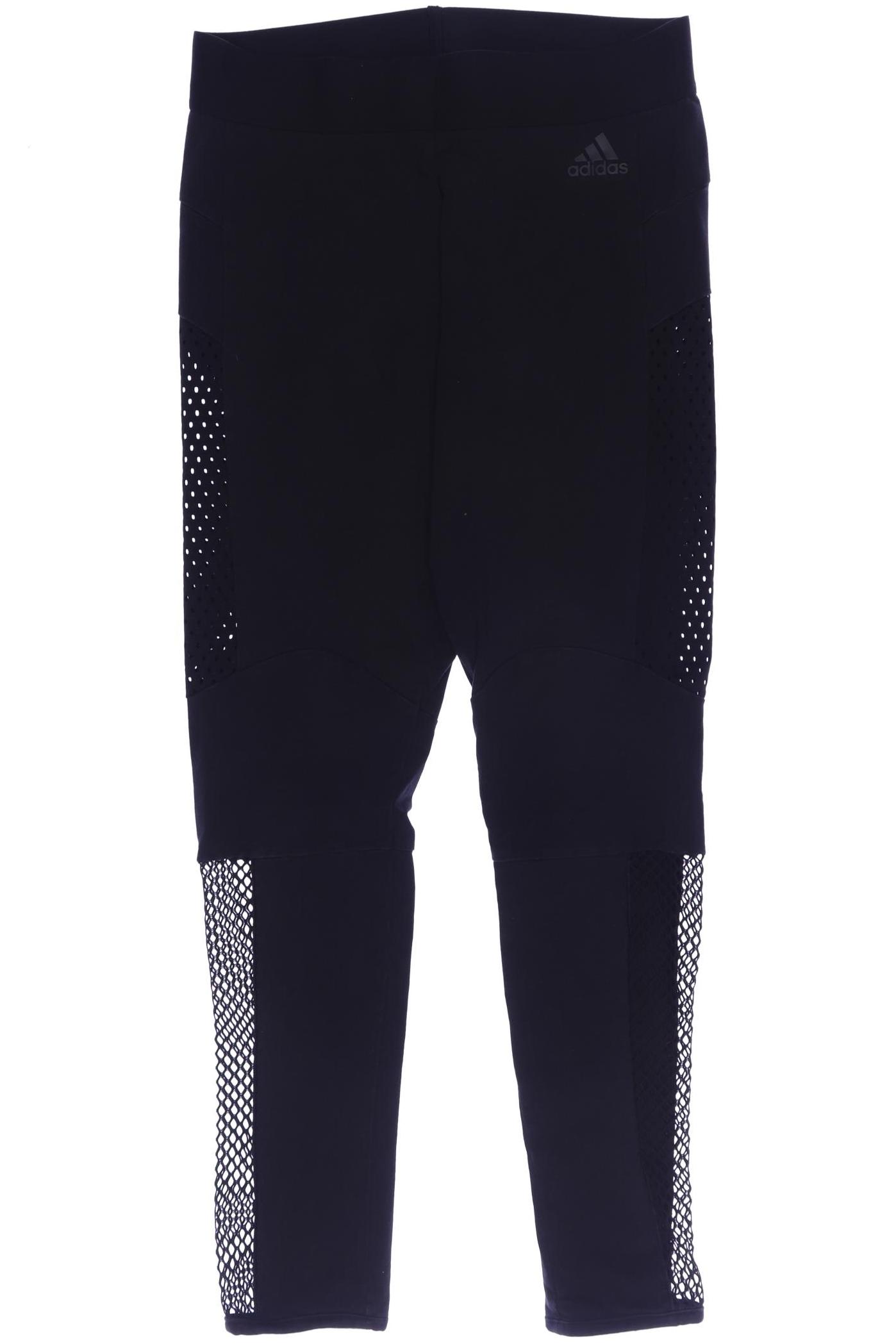 

adidas Damen Stoffhose, schwarz, Gr. 0