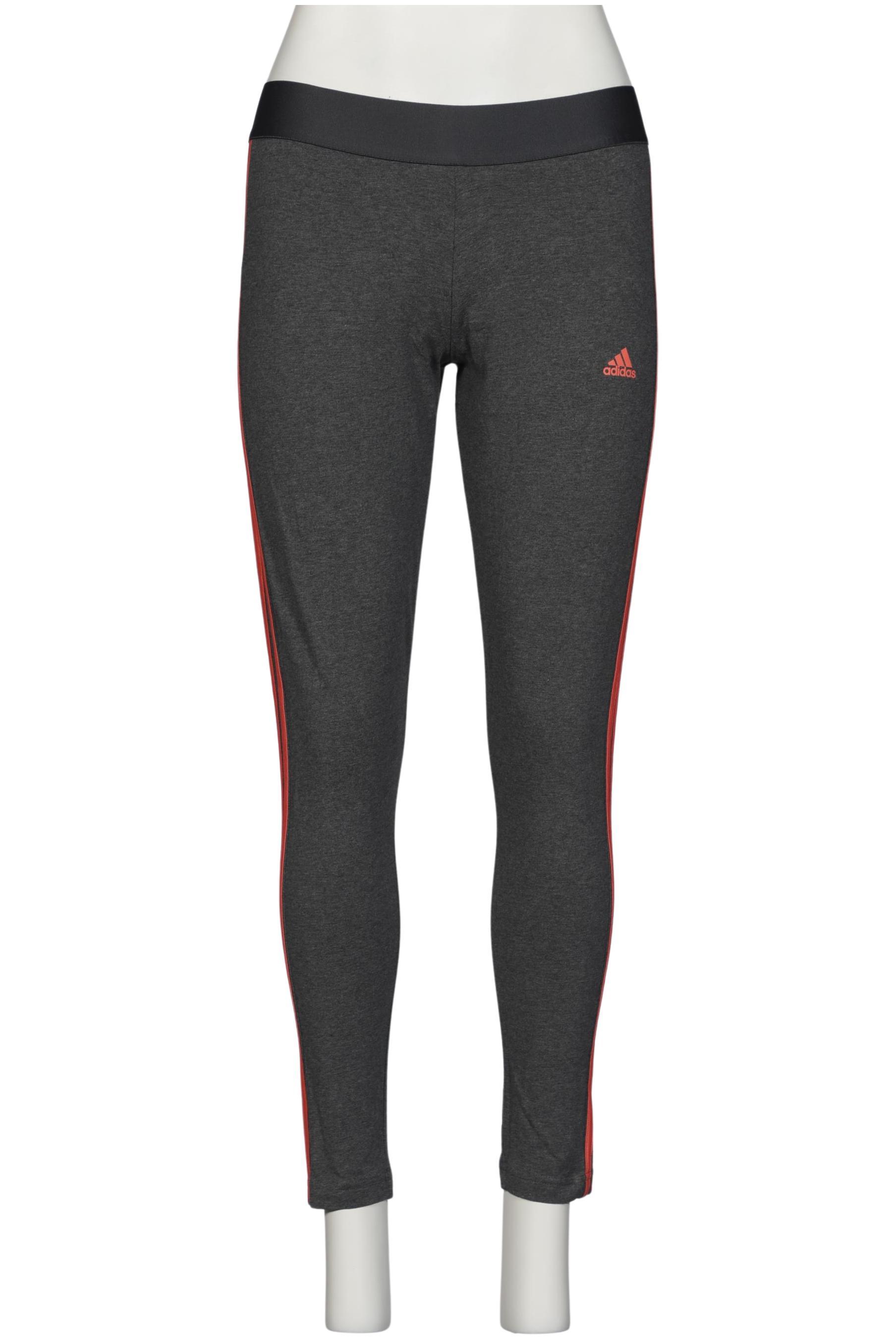 

adidas Damen Stoffhose, grau, Gr. 0